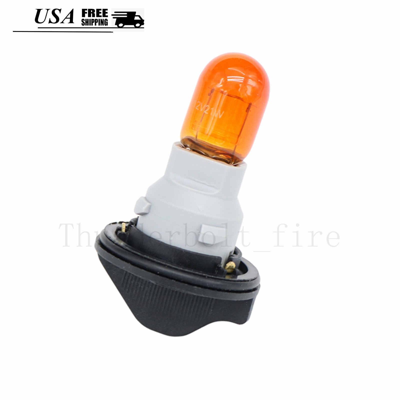 Turn Signal Lamp Socket Front Side w/Bulb Fits 2015-20 Chevrolet Tahoe 5.3L 6.3L