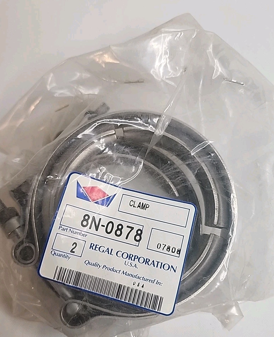 Lot Of (2) 8N-0878 Clamp Fits Caterpillar