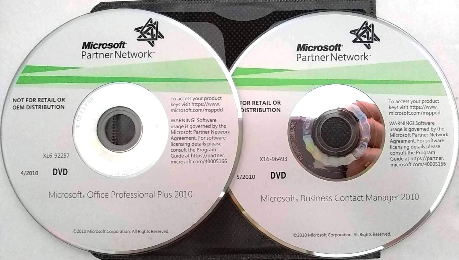 Microsoft Office Professional Plus 2010 Full Version w/ 3 Keys License 3 PCs
