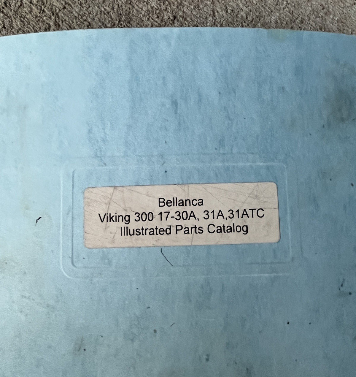 Bellanca Viking 300 17-30A, 31A ,31ATC Illustrated Parts Catalog   Older Copy