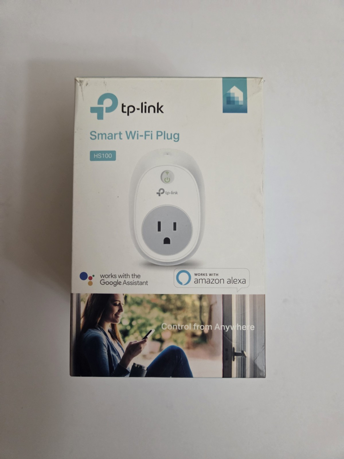 TP-LINK Smart Wi-Fi Plug HS100 White Sealed