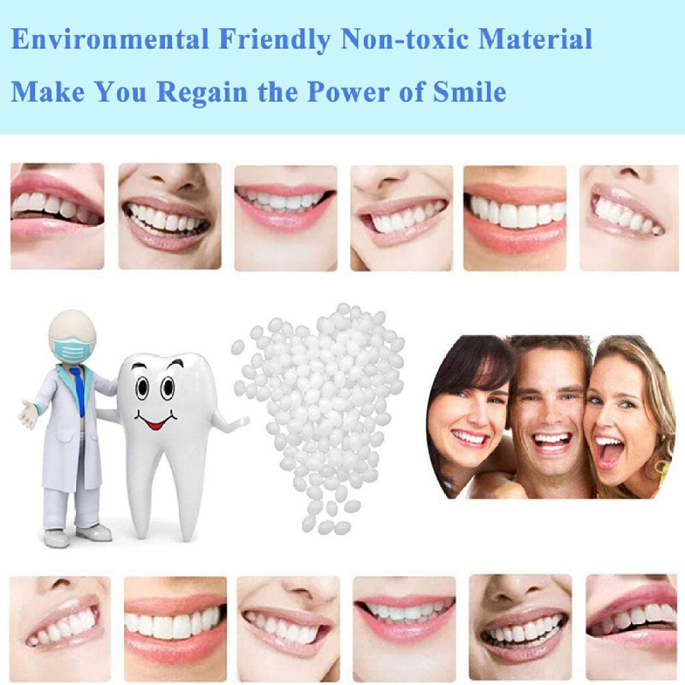 Tooth Repair Kit - Temporary Teeth Replacement Kit for Missing & Broken Teet