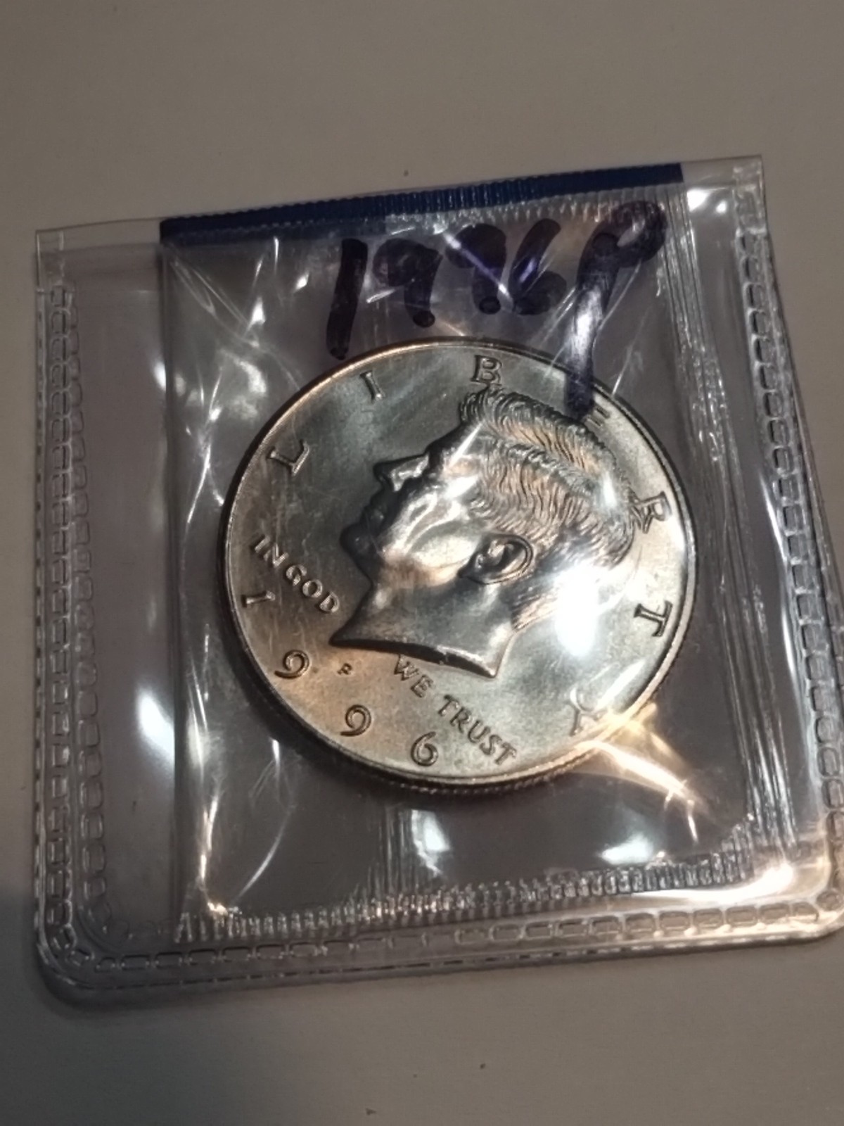 1996 P KENNEDY HALF DOLLAR UNITED STATES COIN UNCIRCULATED BU