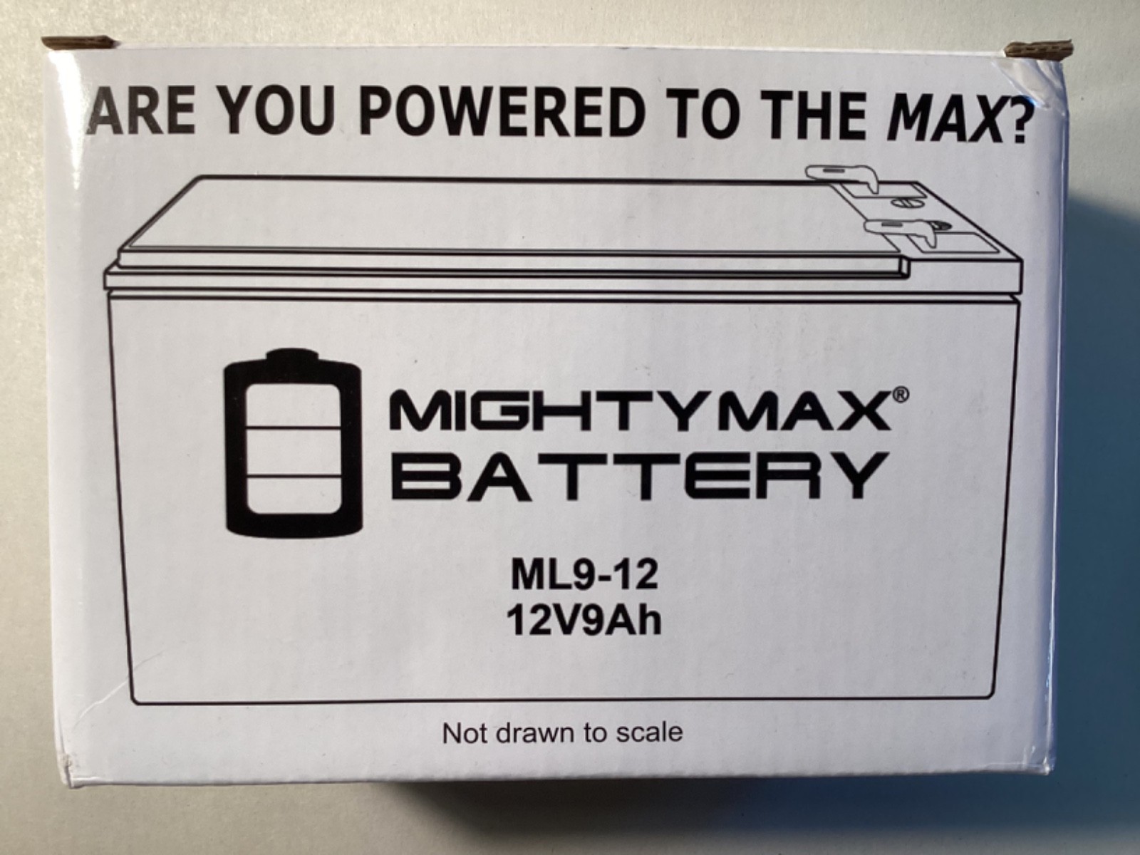 BATTERY 12V 9Ah MIGHTYMAX