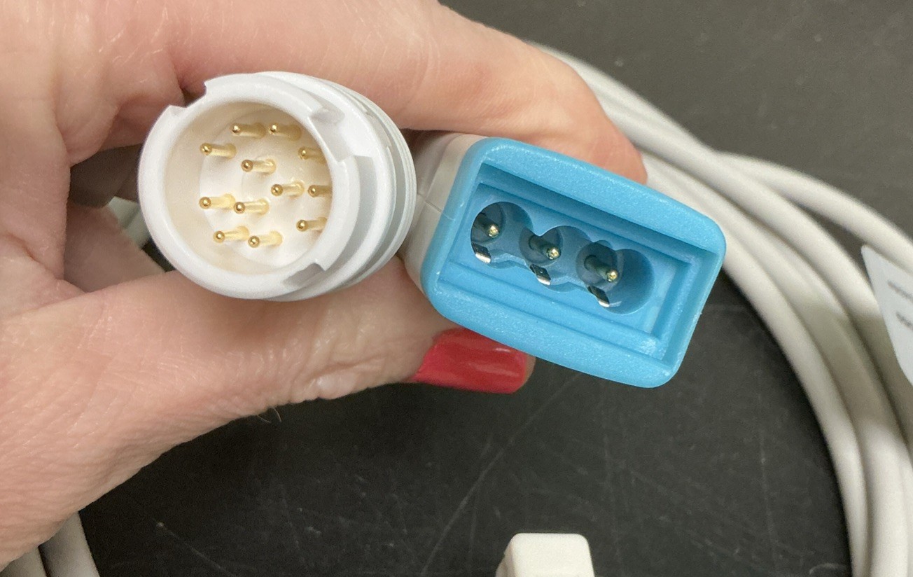 USOC Bio-Medical for Philips 3 Leadwire ECG Trunk Cable | Ref USOC1007