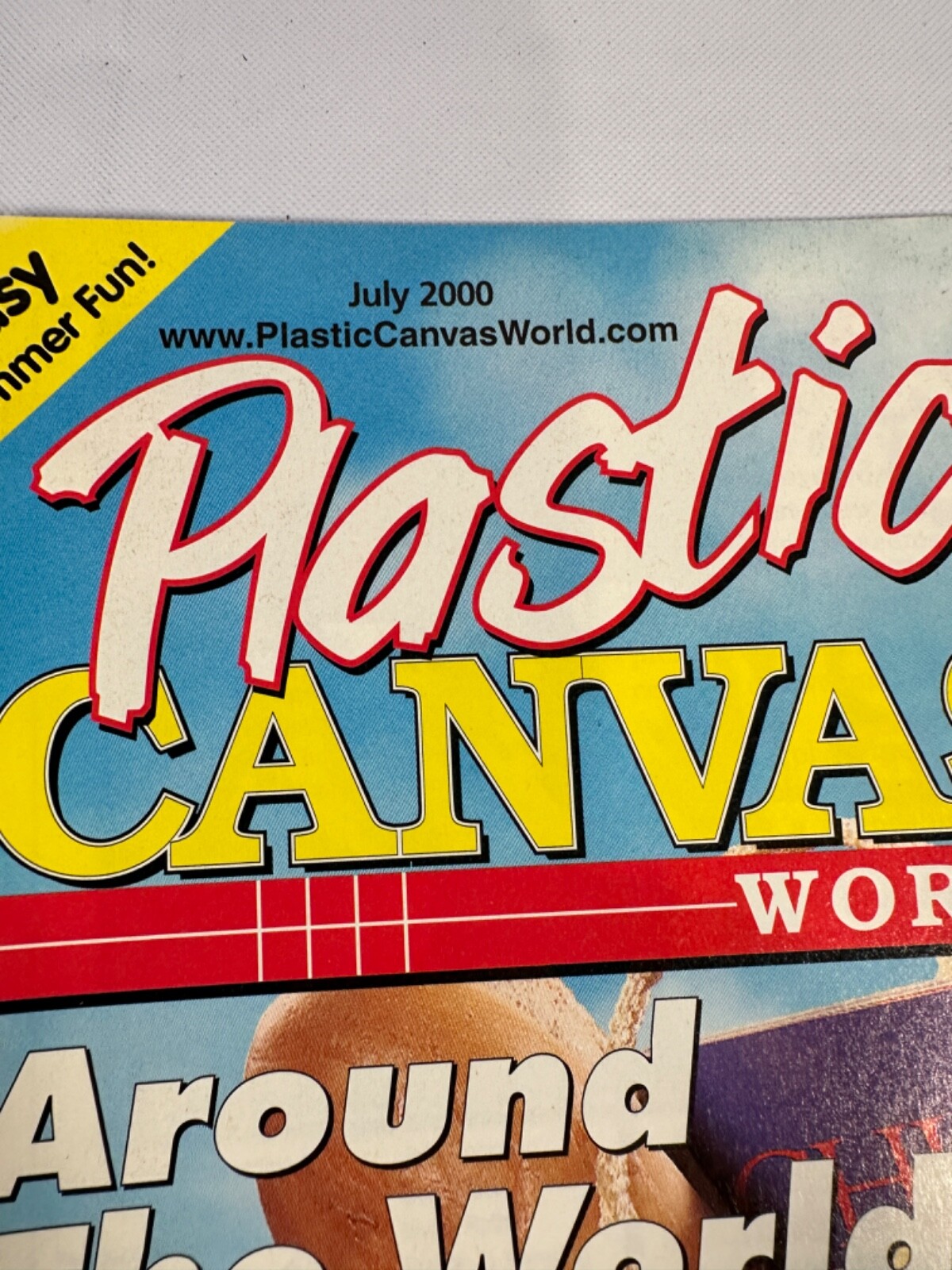 Plastic Canvas World July 2000