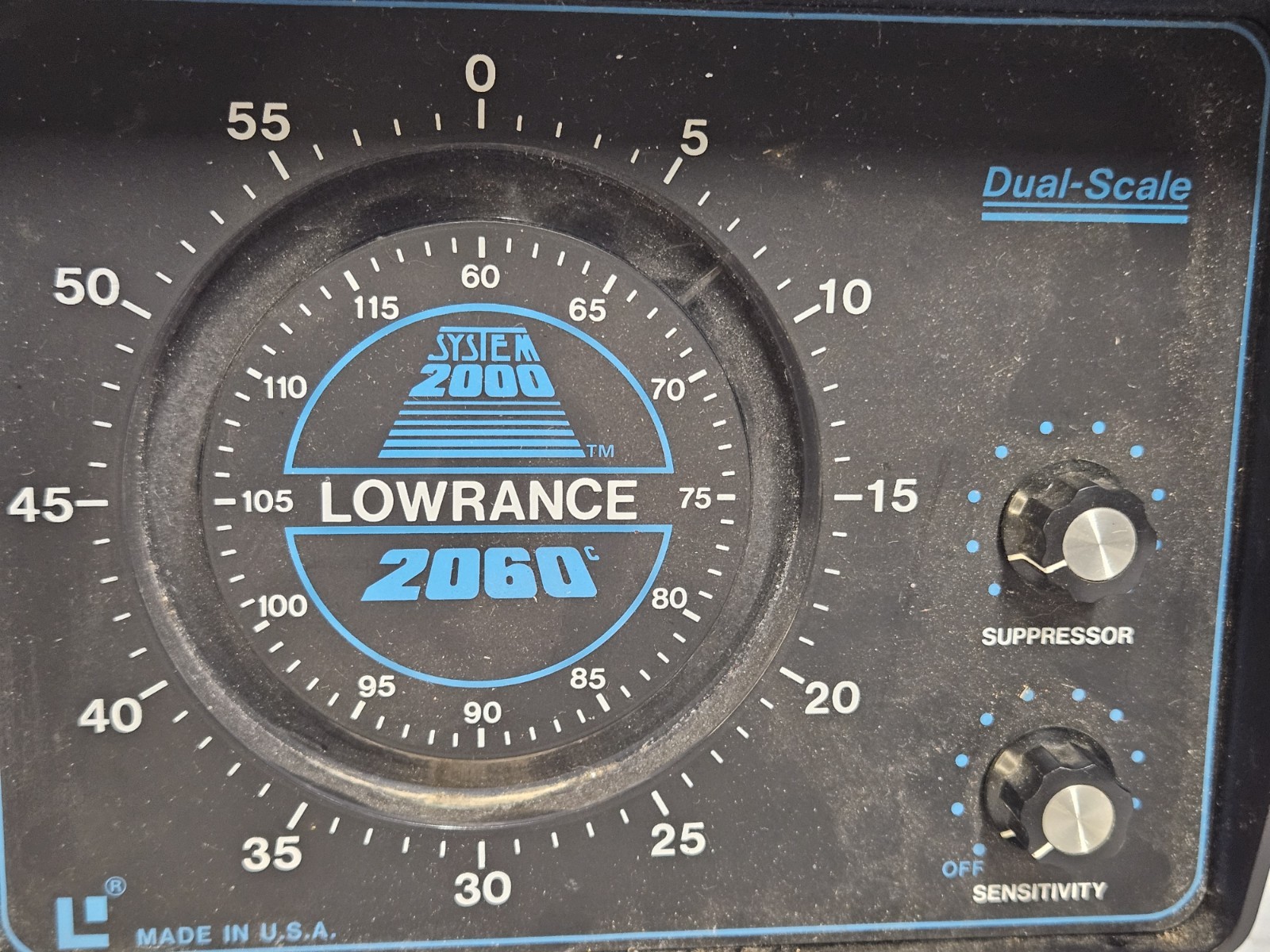 Dual Scale Lowrance Fish Finder *does Not Include Cords