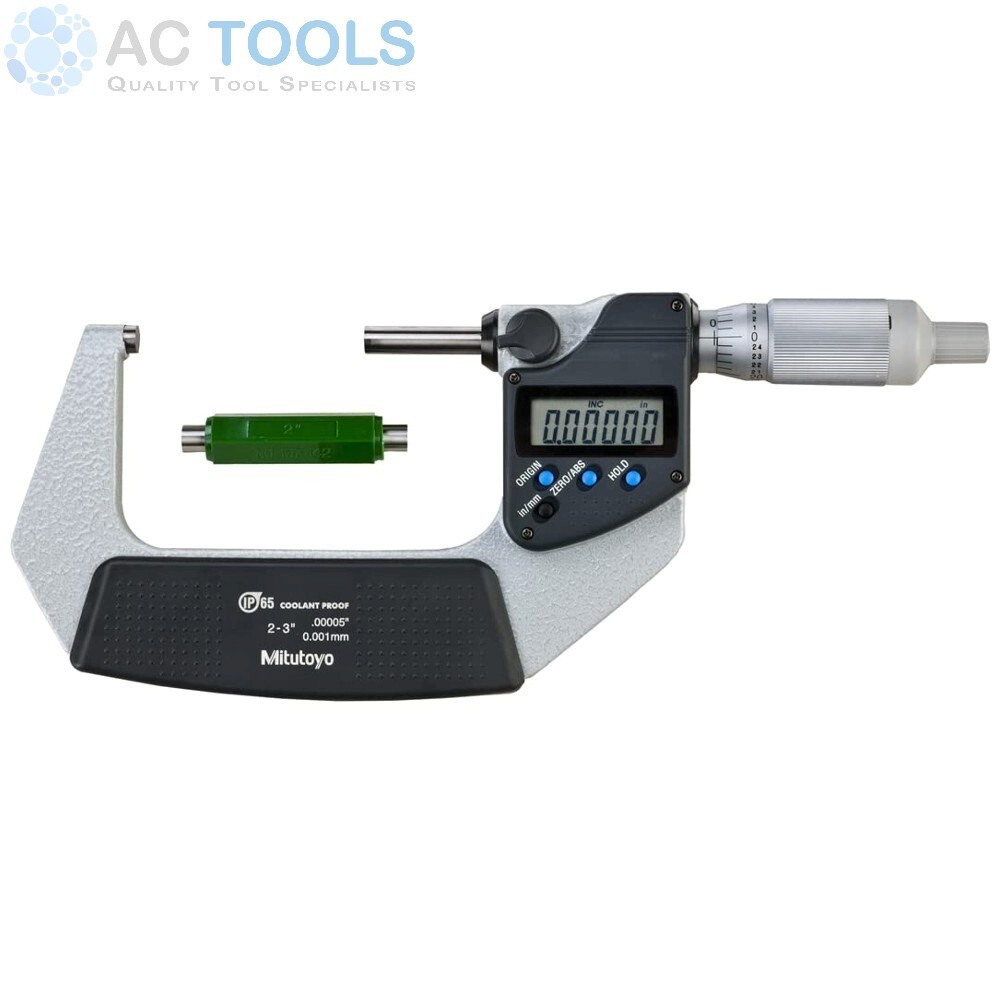 Mitutoyo Digital Waterproof IP65 Micrometer 50 - 75mm (2"-3") 293-346-30 Genuine