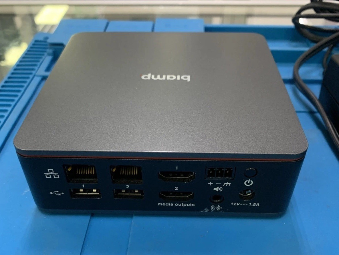 🌟Biamp Crowd Mics ATOM AV Interface Host Device Events Up to 1000 Attendees
