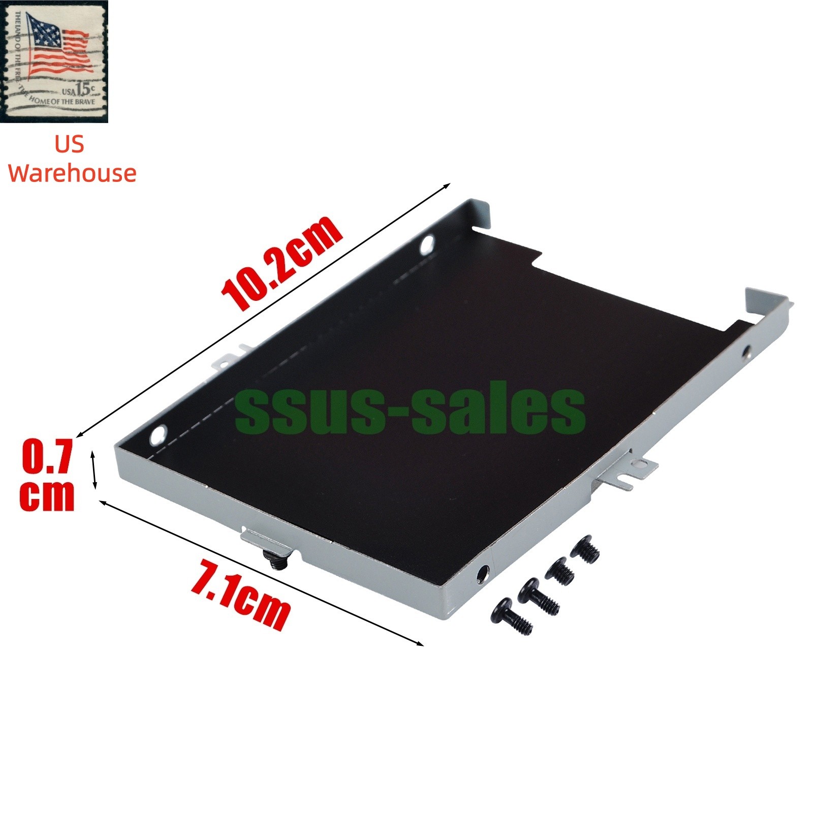 For DELL Latitude E5470 Hard Drive Cage 2.5 "Fixed Mount Bracket 04JMFP 4JMFP US