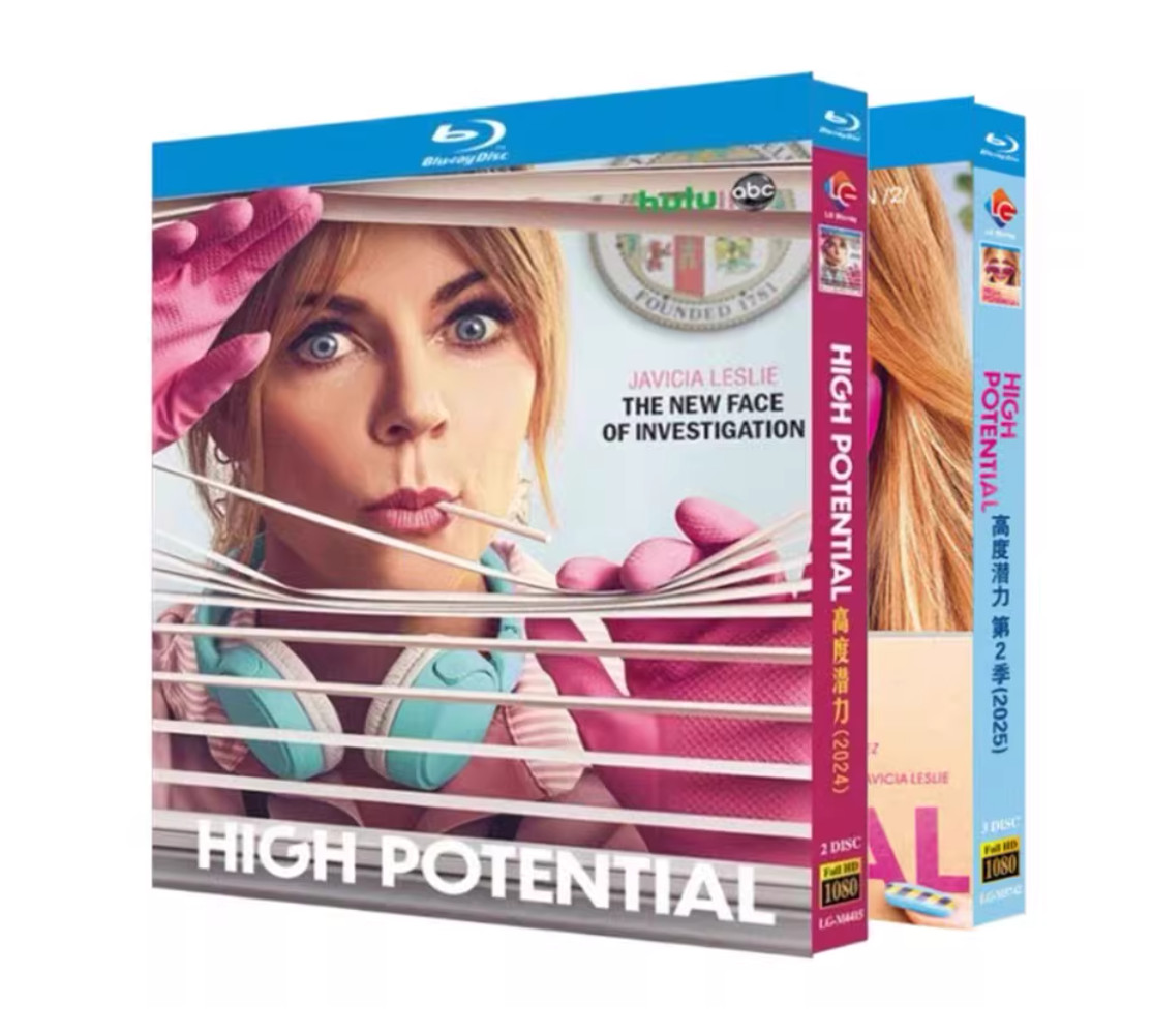 High Potential Season 1-2‎ (2025) 5-Discs All Region New Box Set