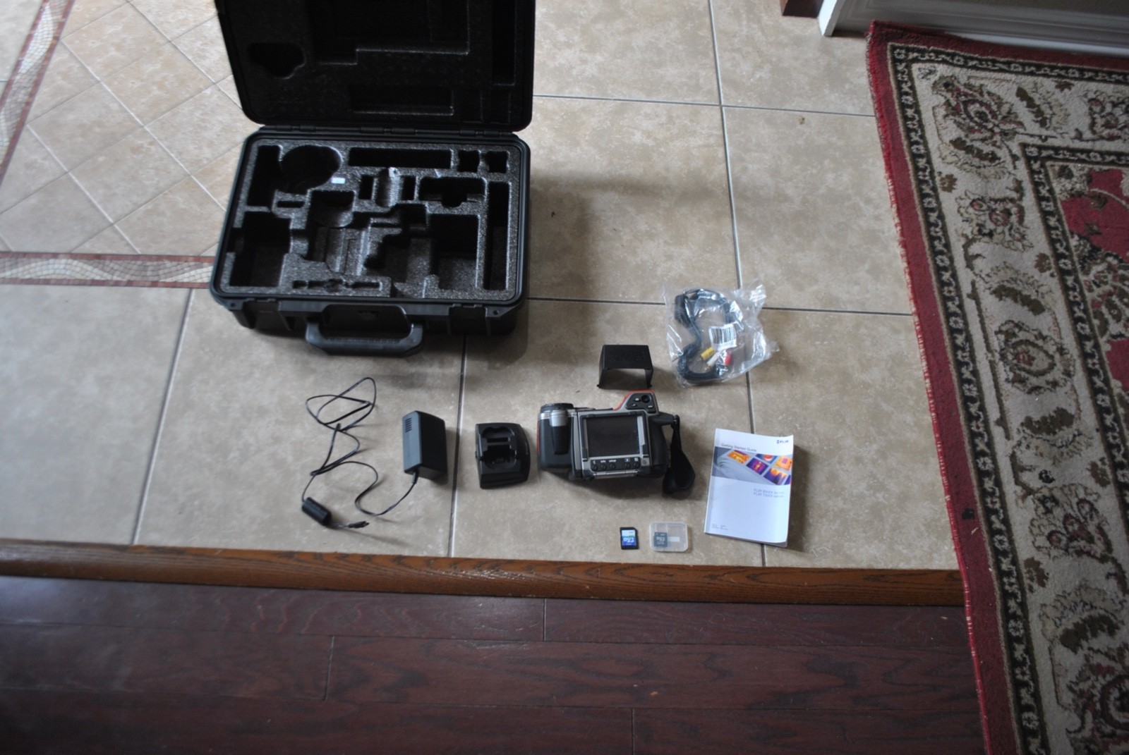 FLIR T400 thermal camera