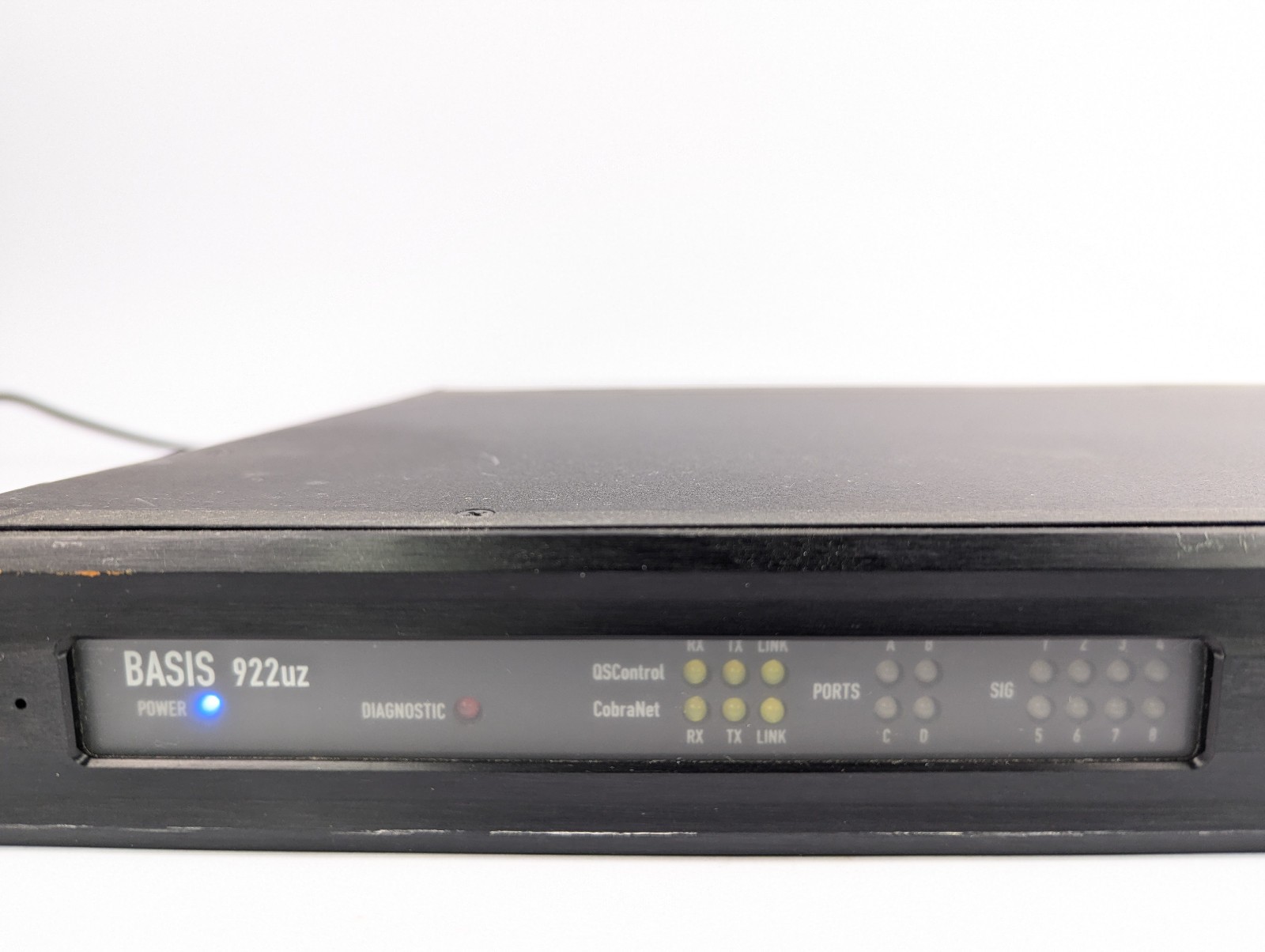 QSC Basis 922uz BASIS-922UZ Amplifier/Loudspeaker Control Processor