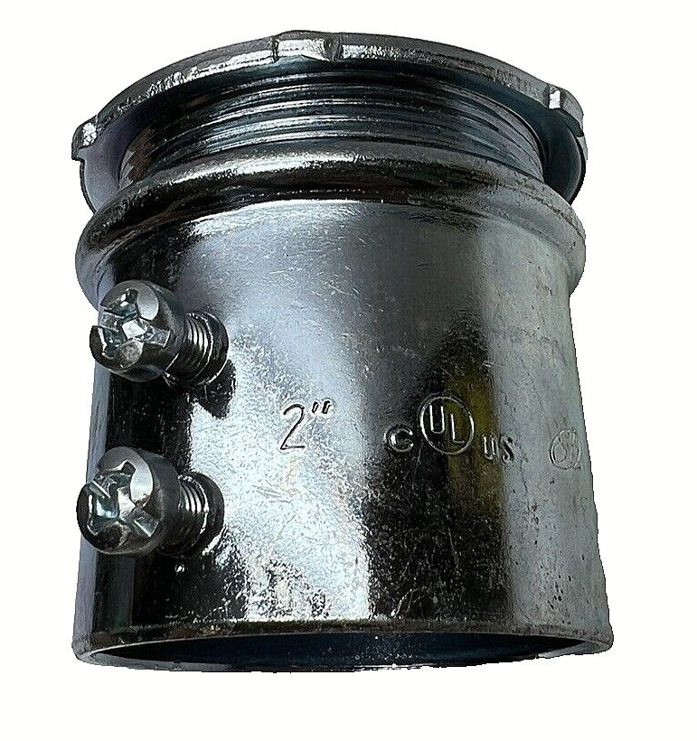 SL ETP 2” EMT RIGID 2 Set Screw Compression Coupling **Free Shipping**