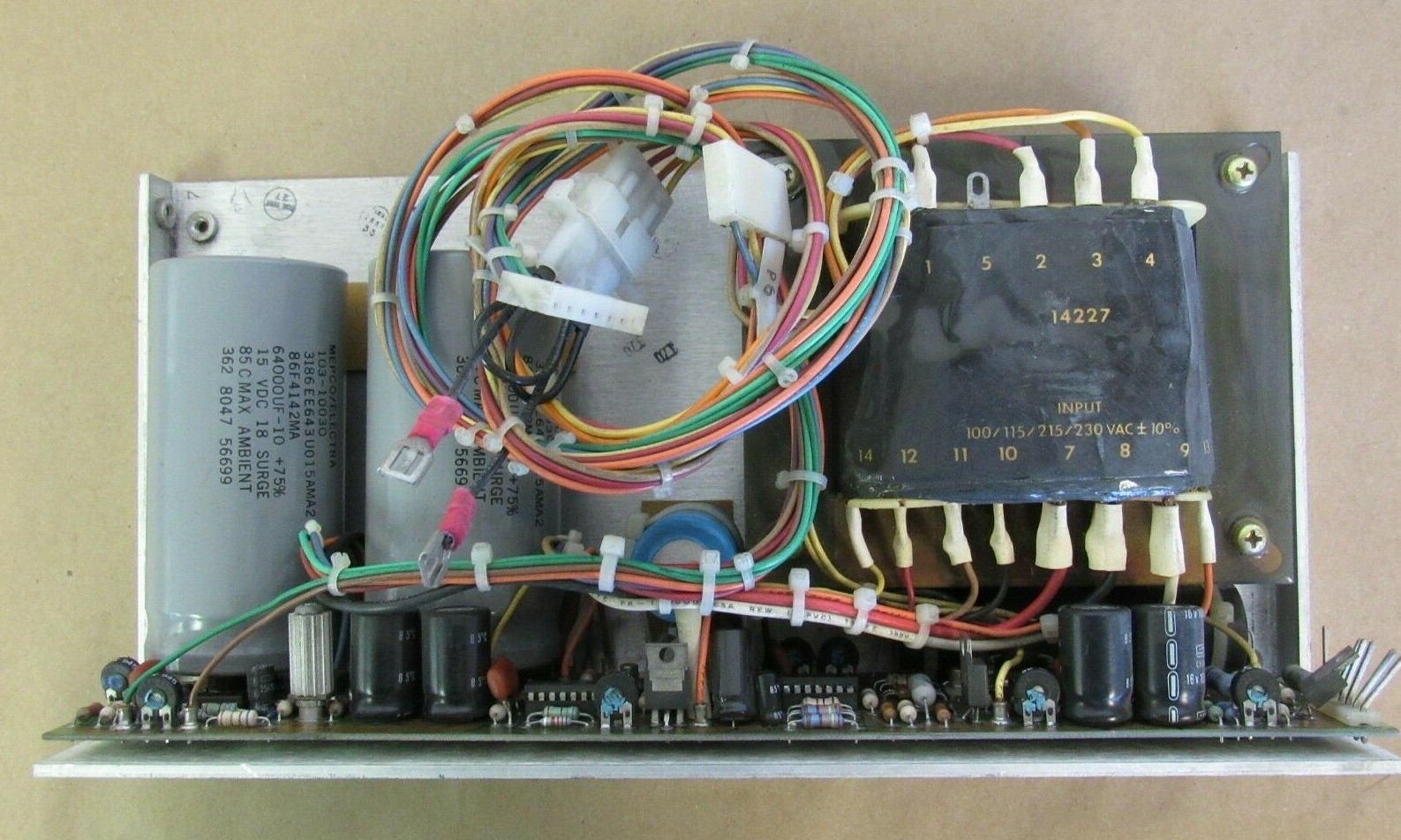 POWER-ONE DC POWER SUPPLY CP291A, ITEM A