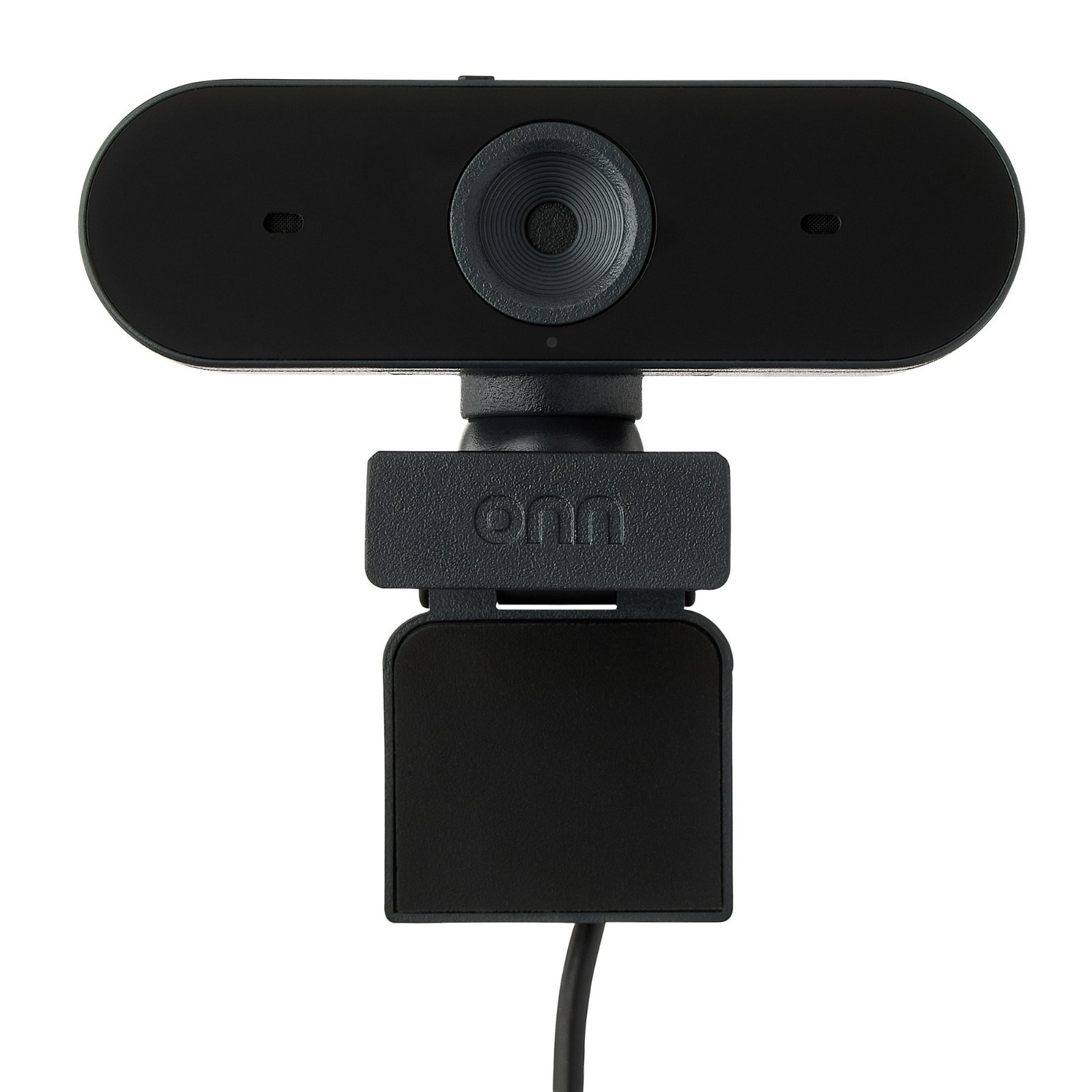 onn 4K Webcam with Autofocus & Swivel Head, Built-in Dual Mics (100162478)™
