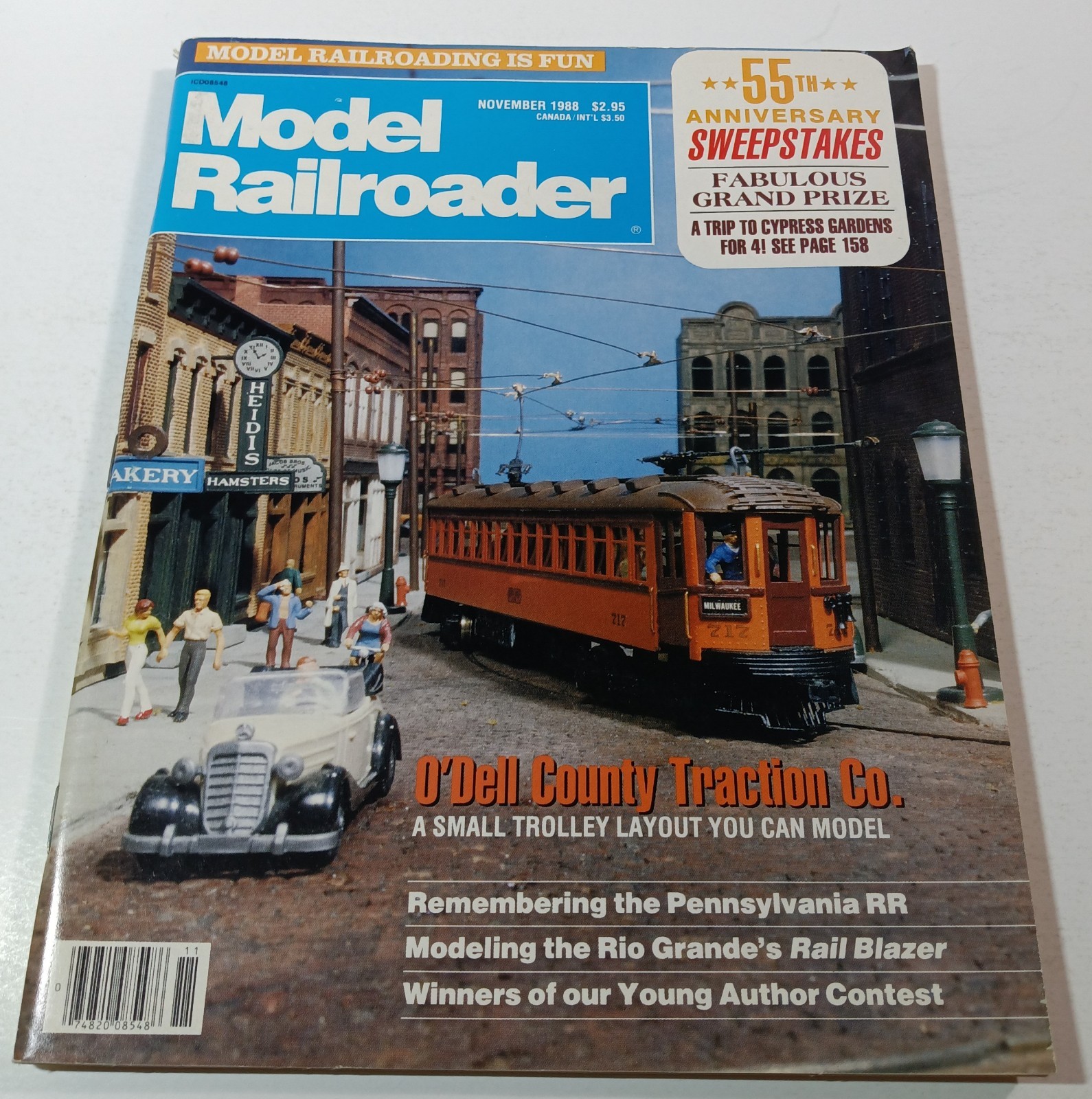 Model Railroader Magazine (November, 1988)