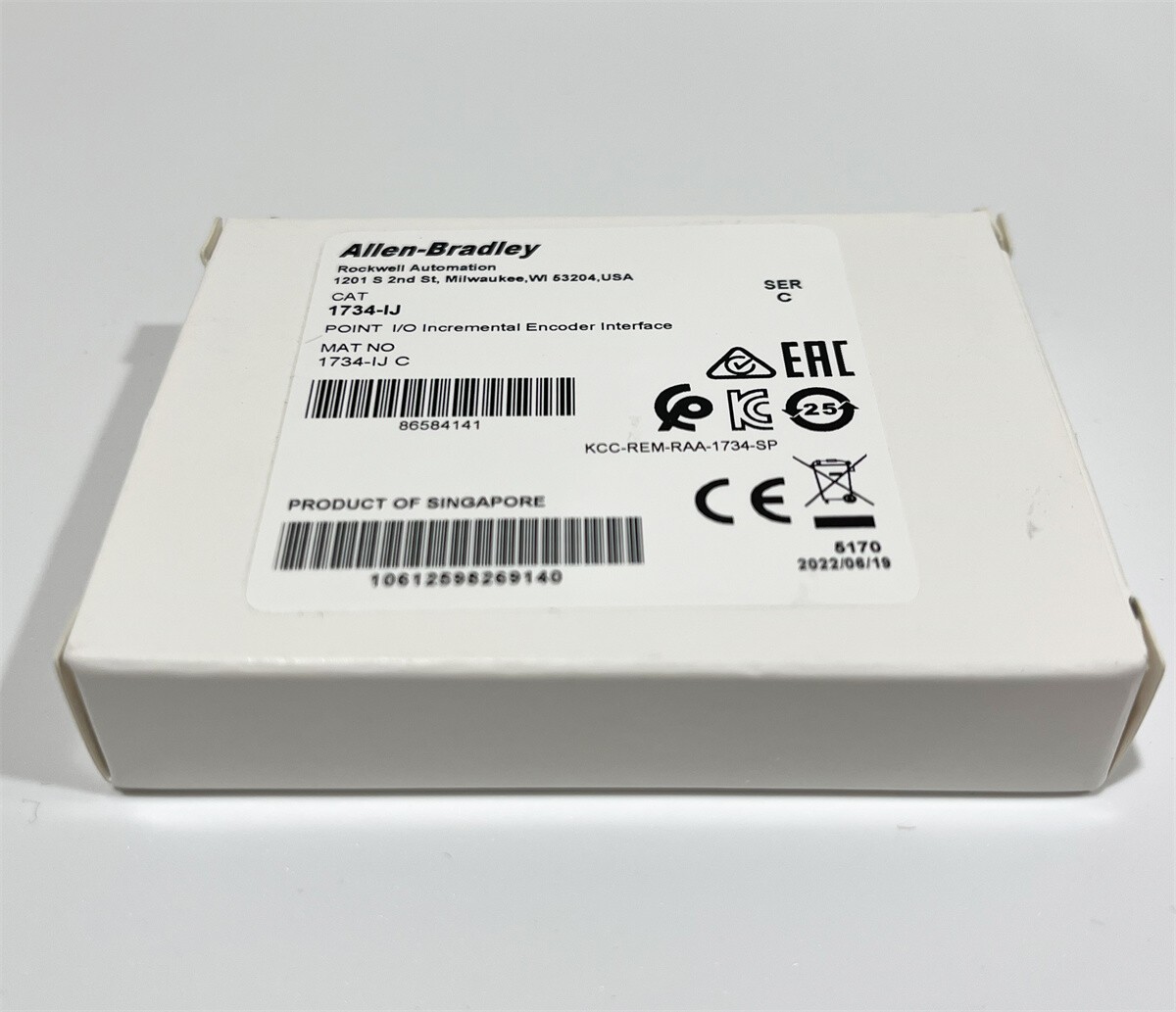 1734-IJ Allen-Bradley POINT I/O 5V DC Encoder Interface Module NEW US Free Tax