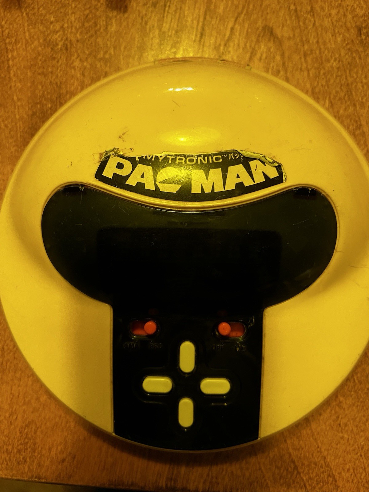 vintage pac man arcade game