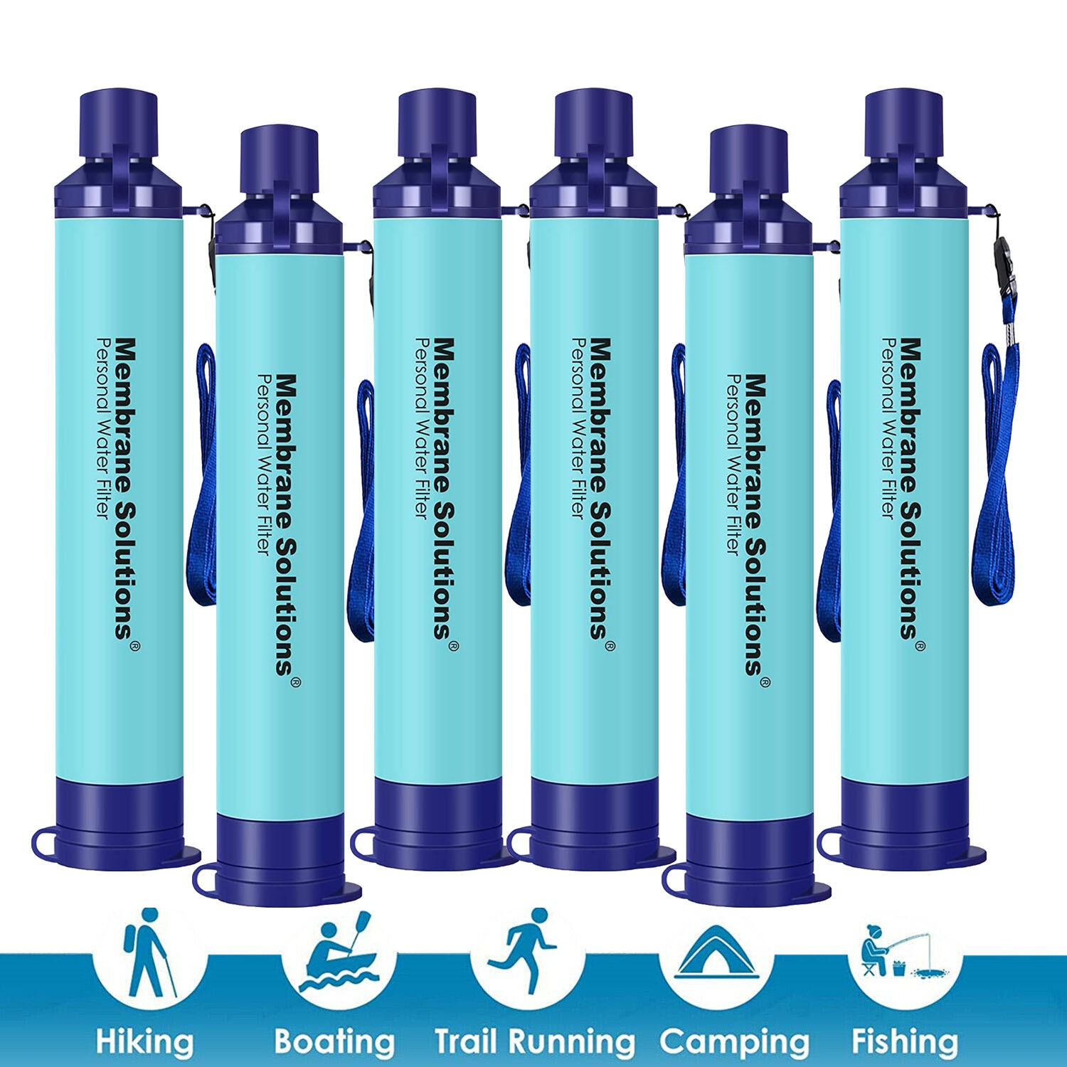 Personal Water Filter Straw Water Purifying Device|Travel Protective Carry Case