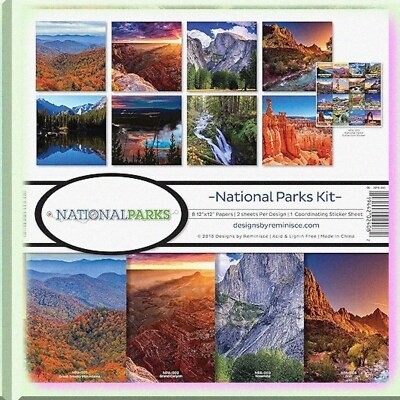 National Parks Multi-Themed Scrapbook Collection