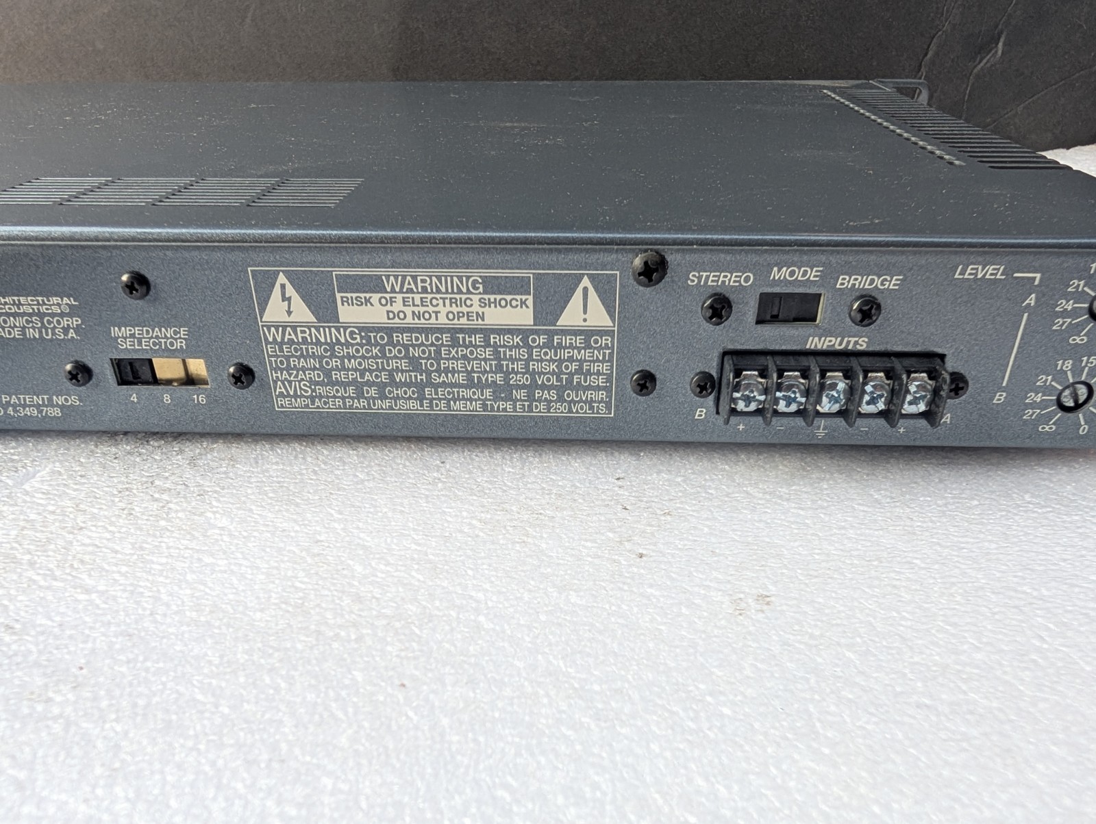 PEAVEY IPS 150 Power Amp New Tested Works Good