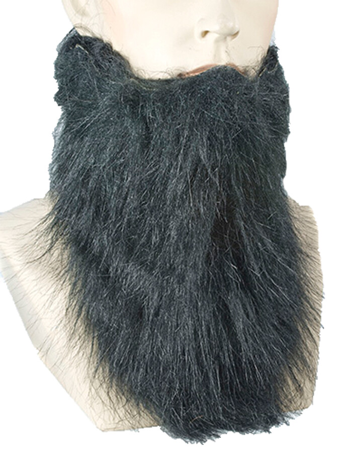Beard Larger Black - Lacey Wigs