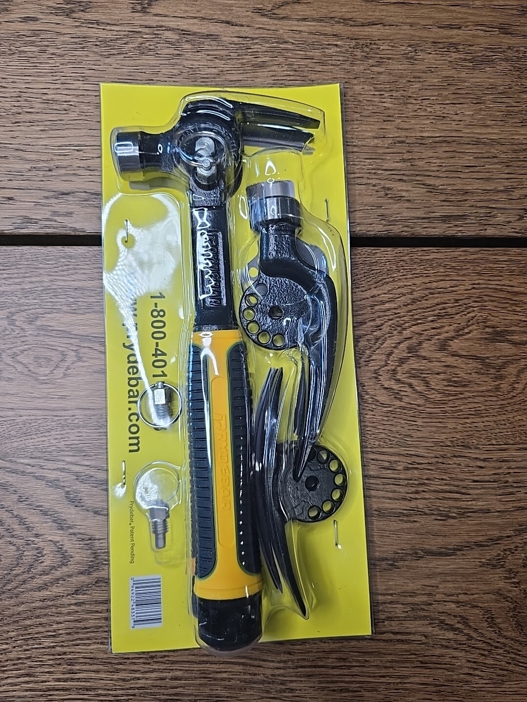Prydebar Hammer with Three Interchangeable Heads New 11"