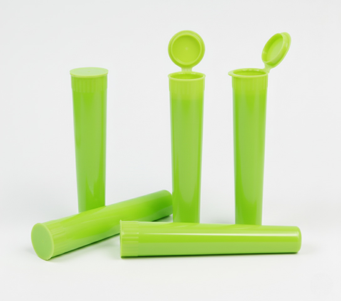116MM Pop Top Tubes | Green | Container for King Size - 500 Box