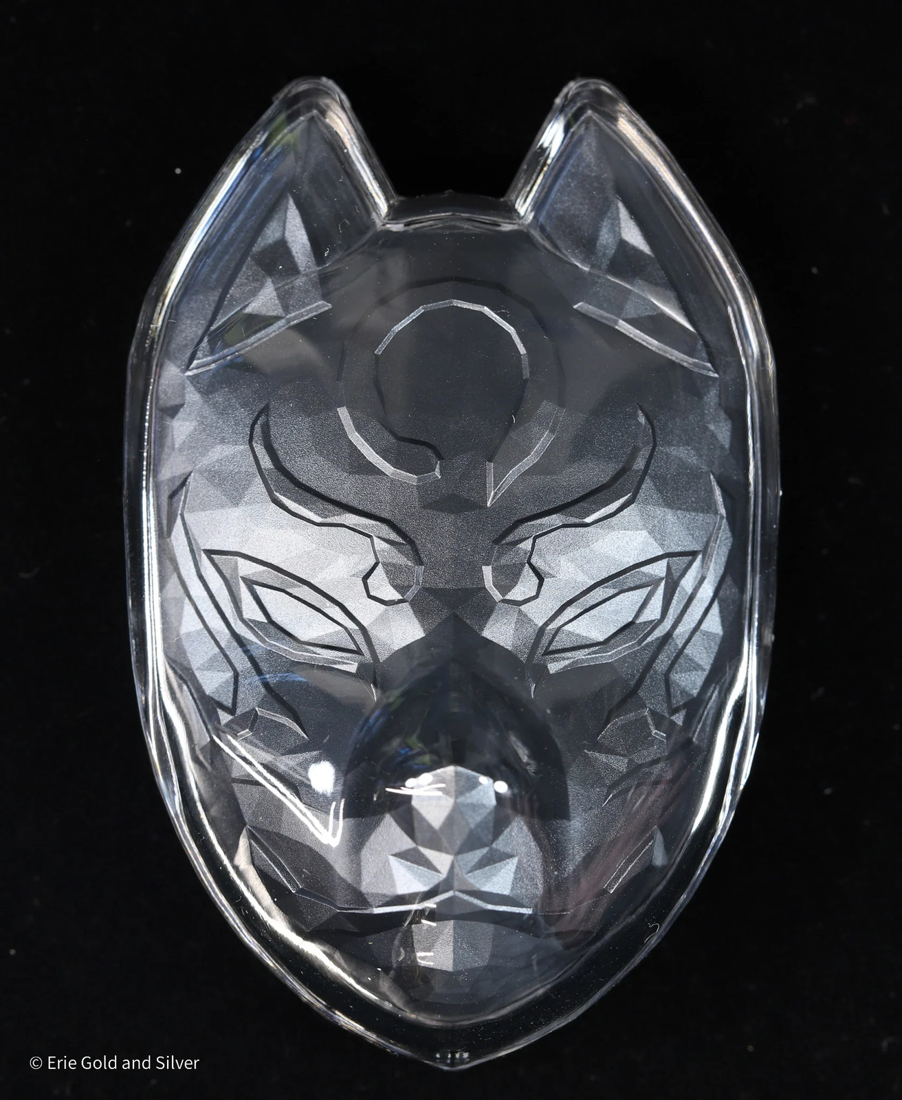 2023 Japanese Kitsune Traditional Mask 2 oz Silver Stacker