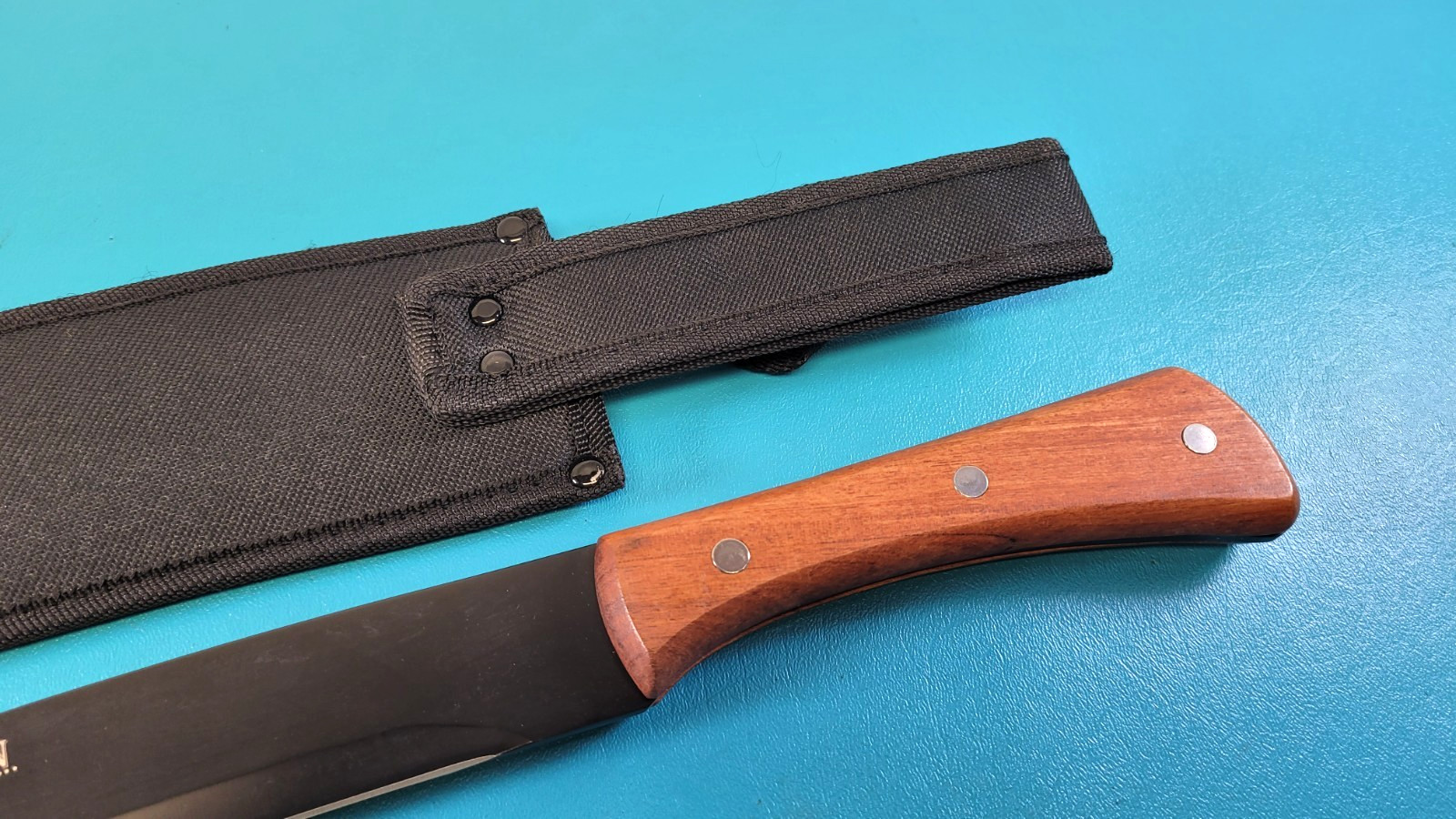 Mint Takedown Knife Machete 1st Prod Run Tiger Co. Ltd + Sheath TR905