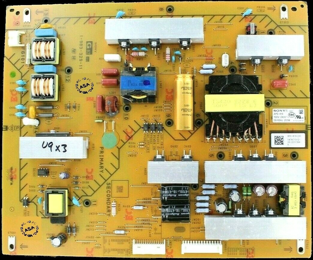 147471512 SONY XBR-55X900F XBR-55X950G POWER 1-474-715-12  APS-419