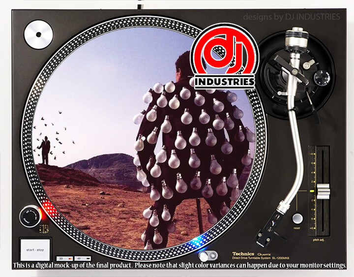 Pink Floyd Delicate Sound of Thunder- 7"-12" DJ slipmat for LP turntable player