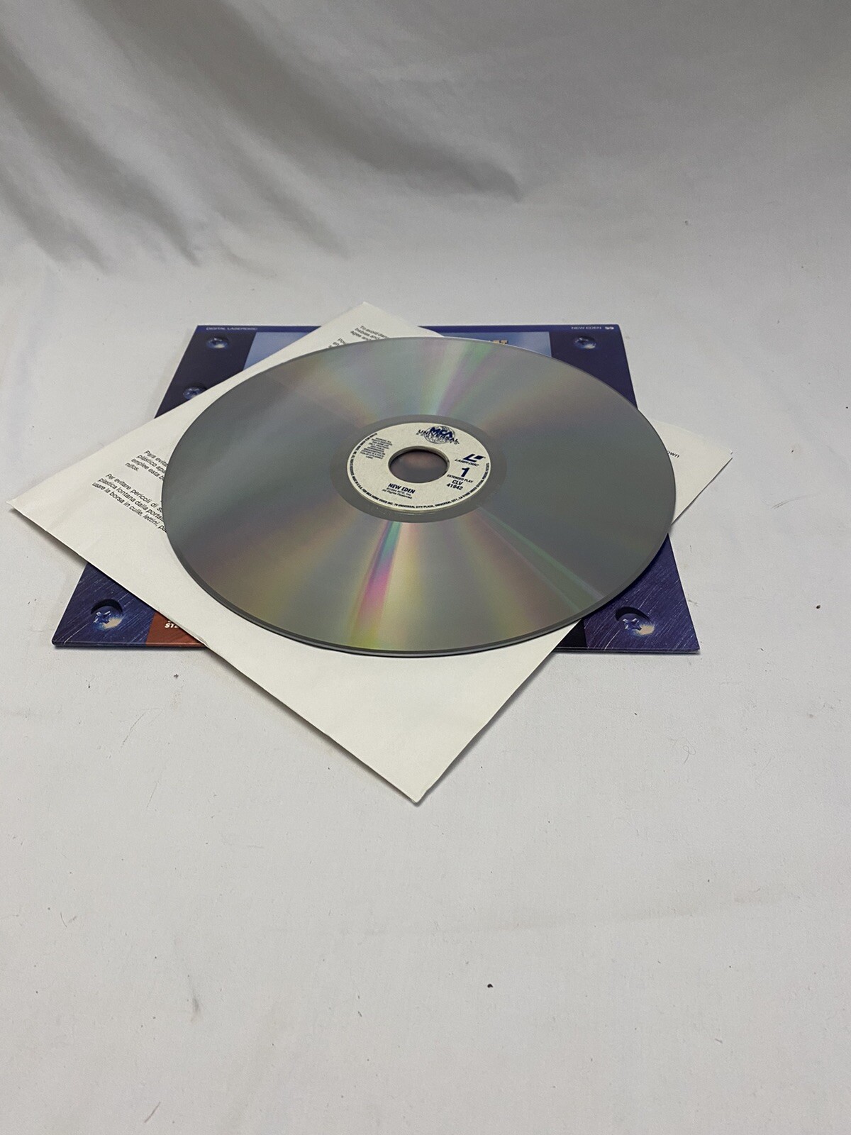 NEW EDEN Laserdisc LD EXCELLENT CONDITION STEPHEN BALDWIN!