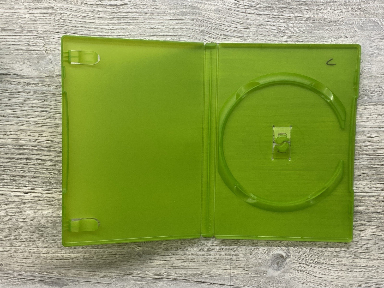 OEM Microsoft XBOX Original Green Empty Replacement Game Disc Case - EXCELLENT!