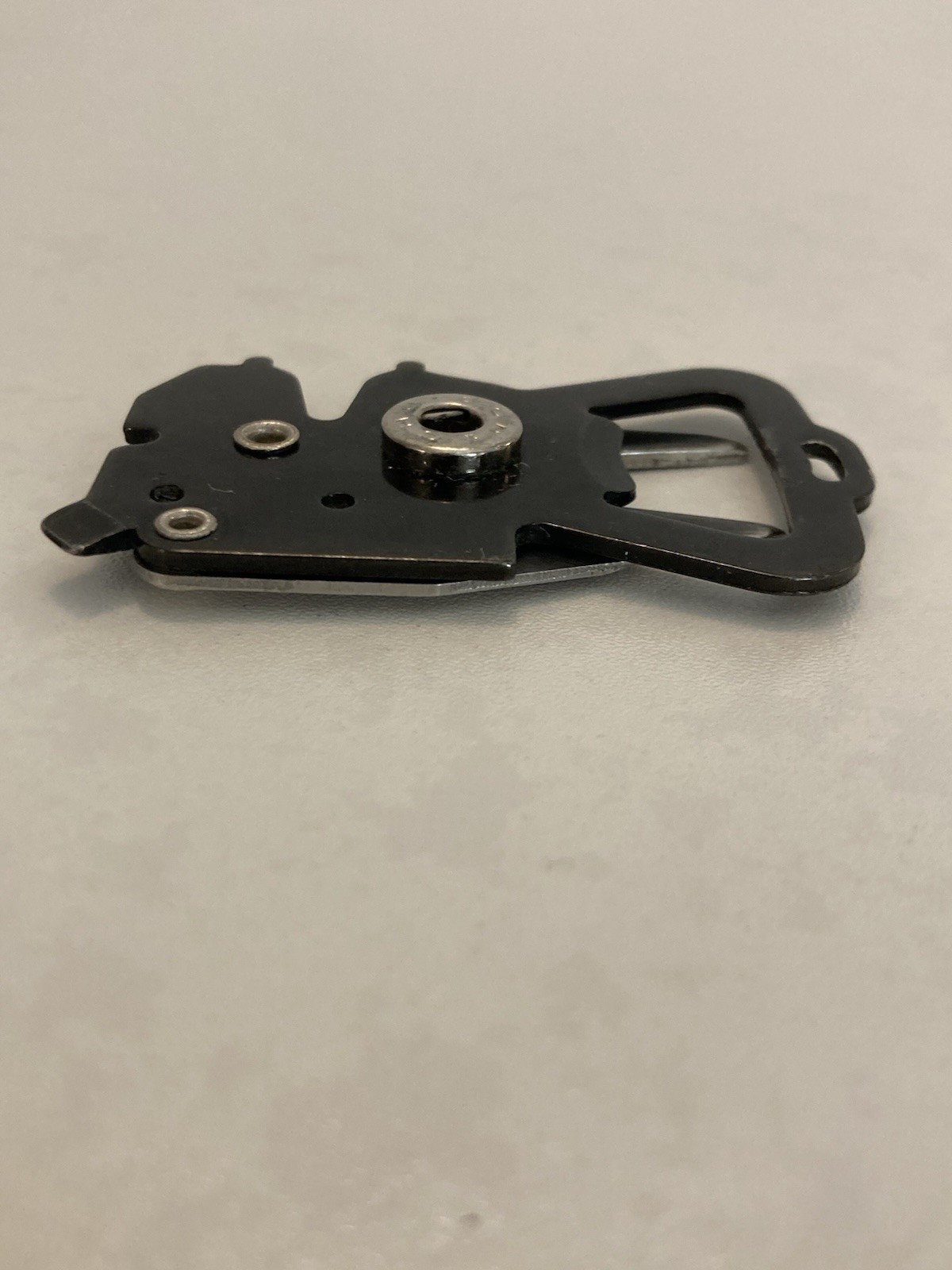 Vintage Golf Divot Multi Tool Bottle Opener Knife Folding Black