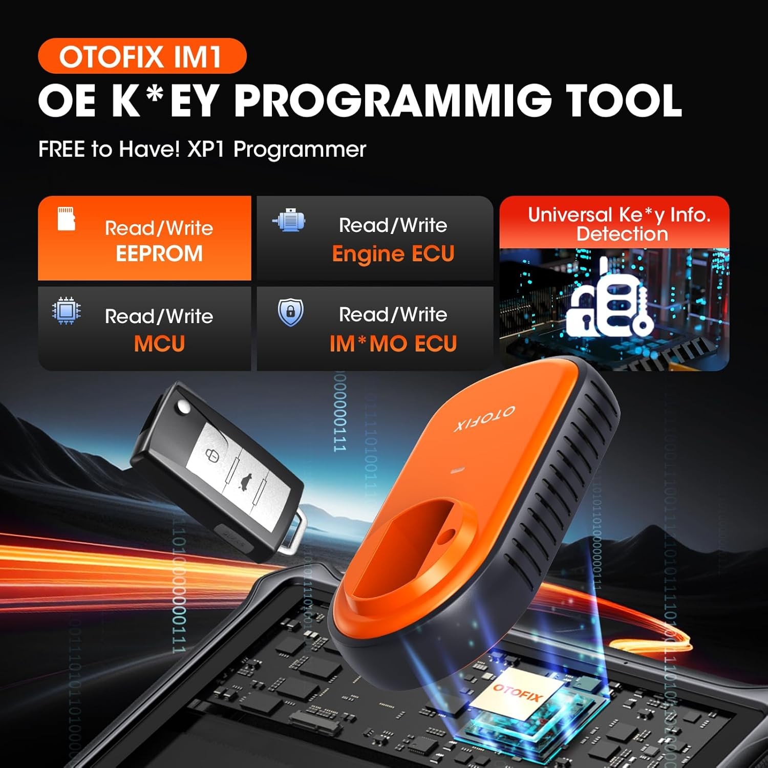 2025 Newest OTOFIX IM1 IMMO & Key Fob Programming All System Car Scanner Tool