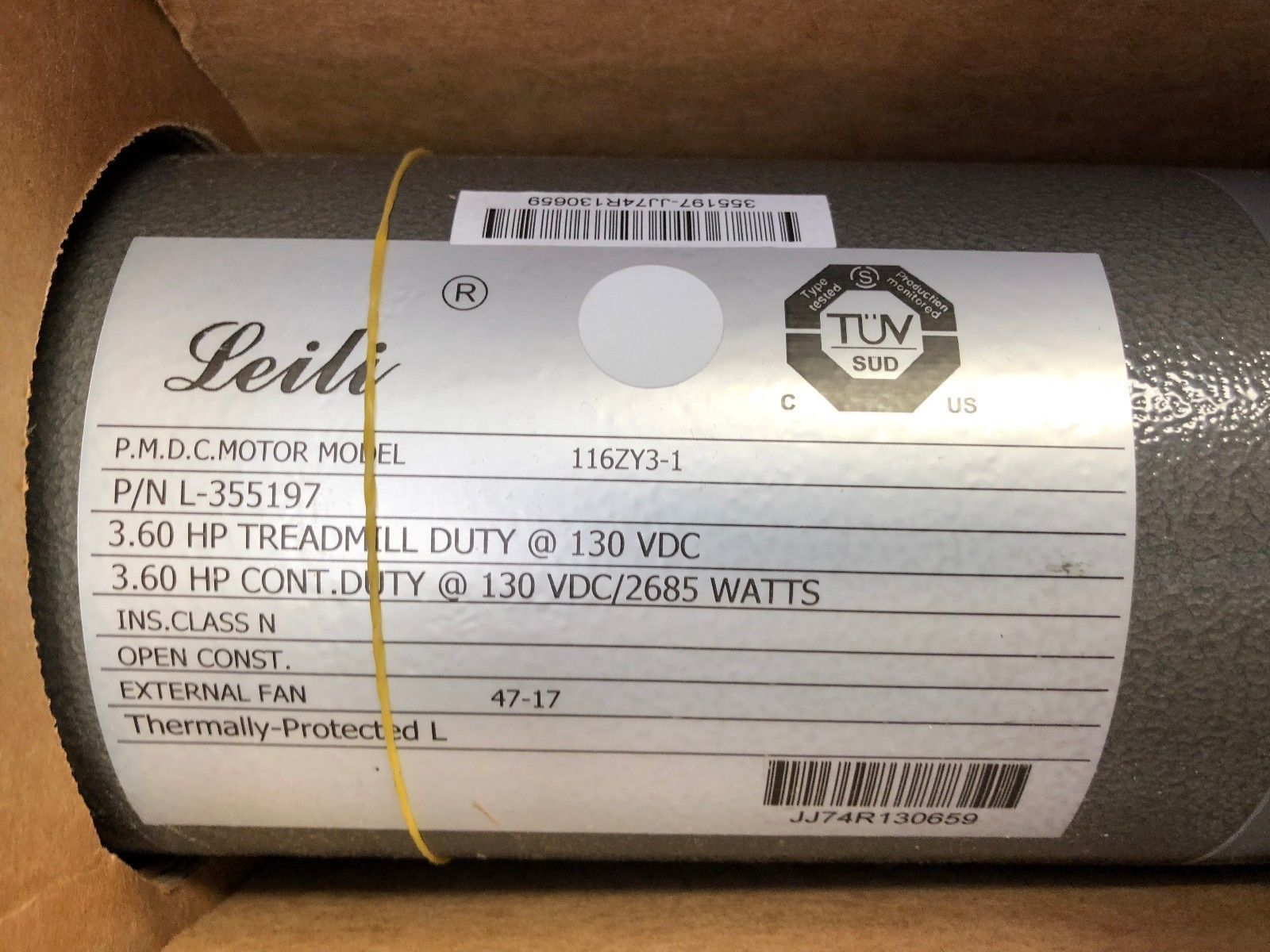 NordicTrack Proform Treadmill DC Drive Motor 116ZY3-1 L-355197 365901