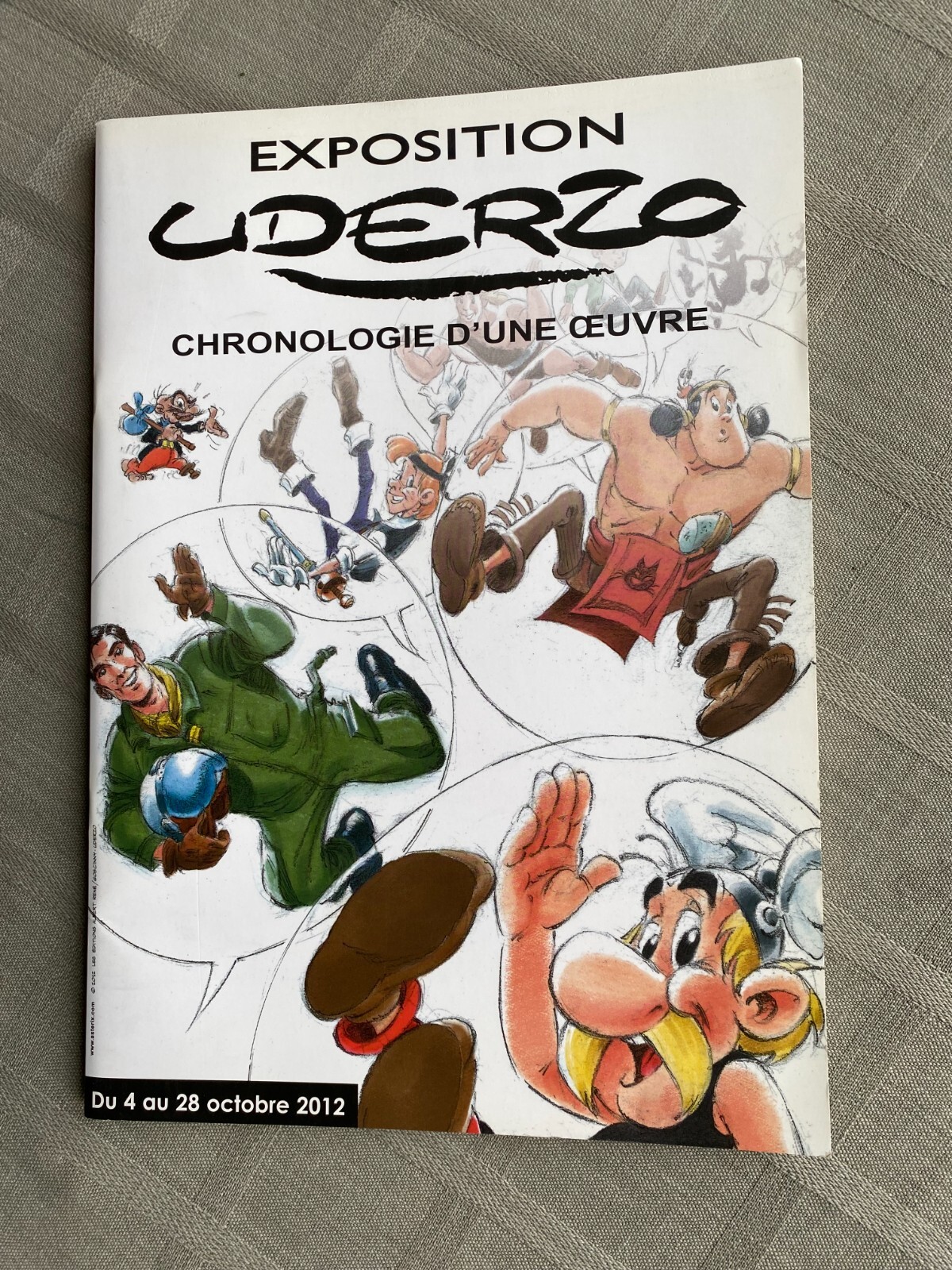 Exposition Uderzo Chronology Of A Work 2012 In New Condition
