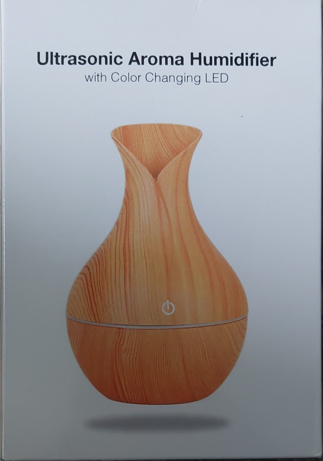 Ultrasonic Aroma Humidifier Color Changing LED And 2 Packs Of Bamboo Oil Holders