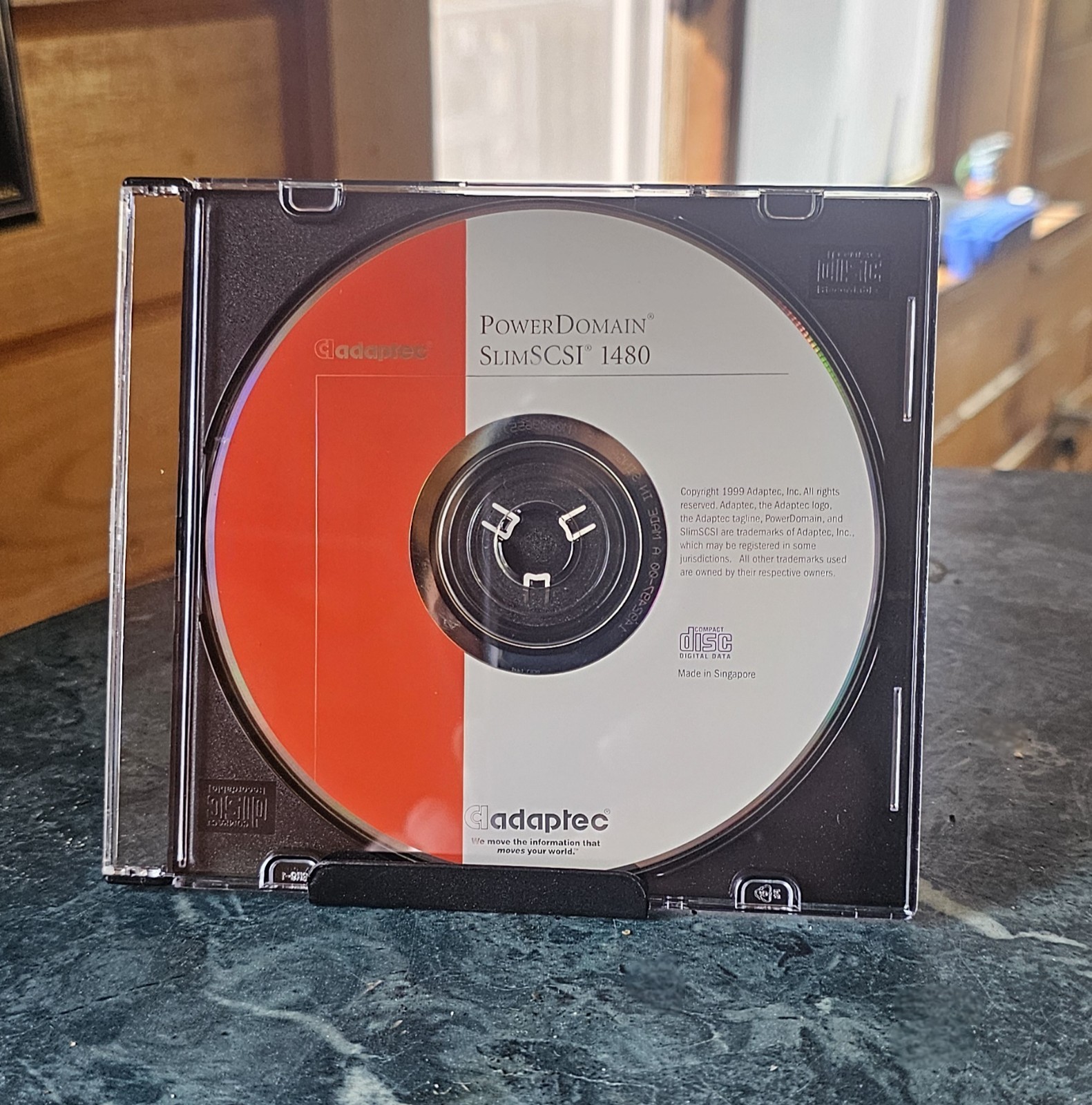 Adaptec PowerDomain SlimSCSI 1480 Driver CD 1999 VG+