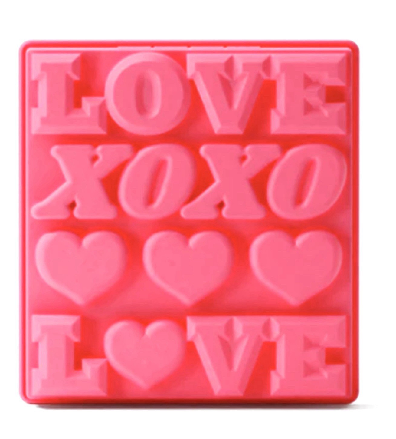 2 Zoku Love Ice Cube Tray (s) Silicone BPA Free Valentine’s Day, B’day NEW