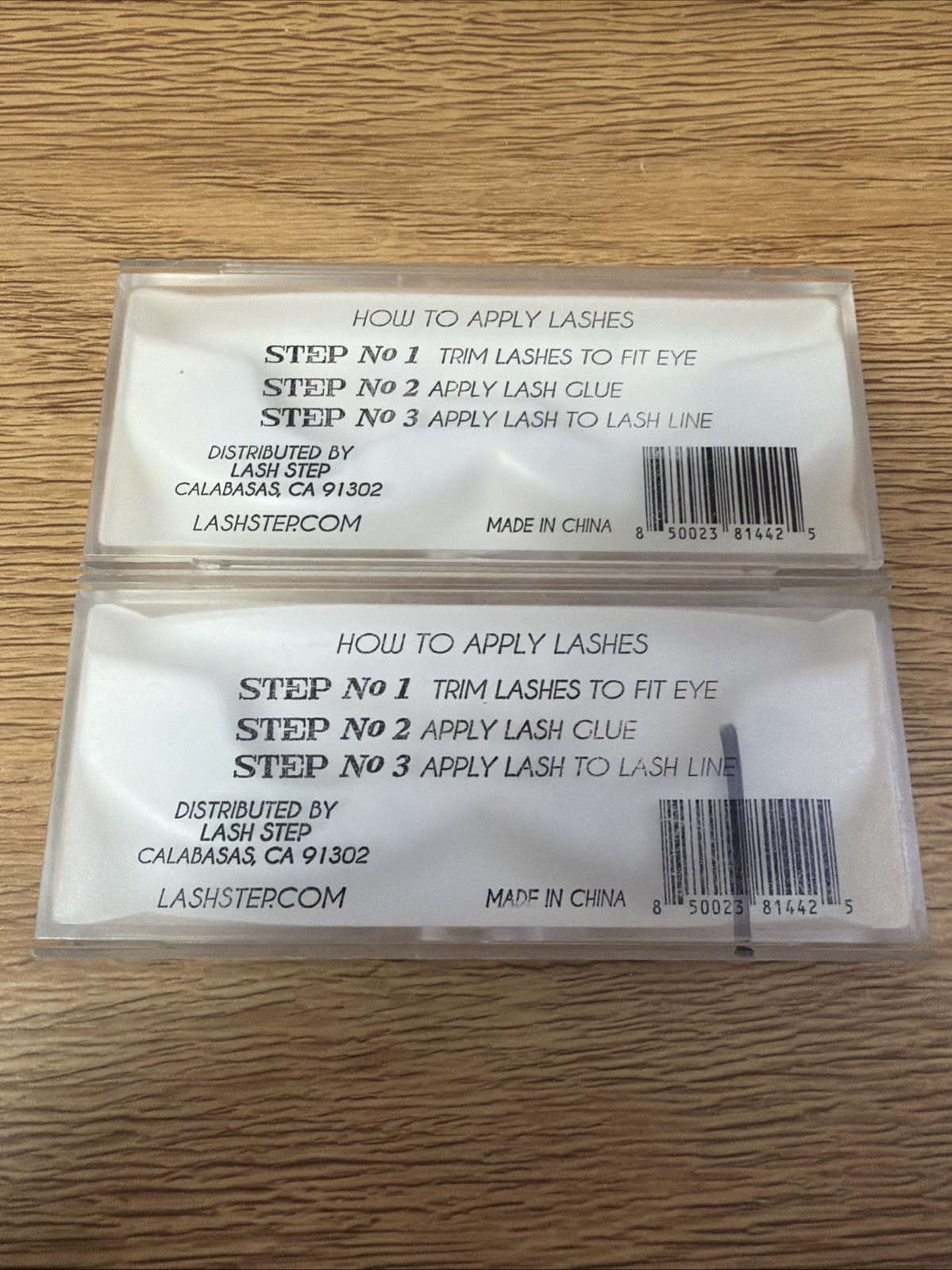 Lash Step Faux Mink Lashes No. 5 False Eyelashes 2 Pack Read*
