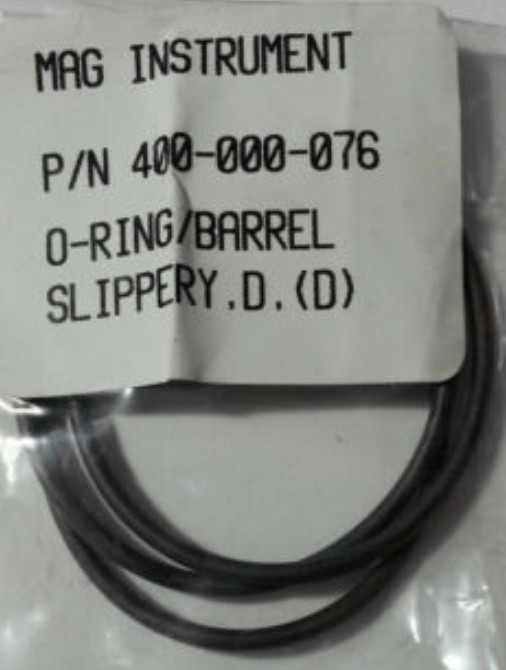 3 each / pk New Maglite D Mag Flashlight O RING BARREL SLIPPERY PART 400-000-076