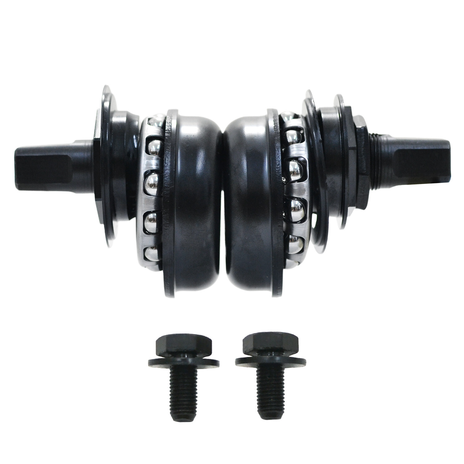 YST BMX Wernch Type Water Proof System 127mm Square Taper Spindle BB , Black