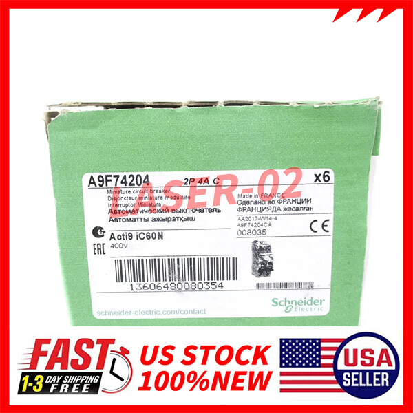 A9F74204 Miniature Circuit Breaker New Sealed Schneider Free Shipping