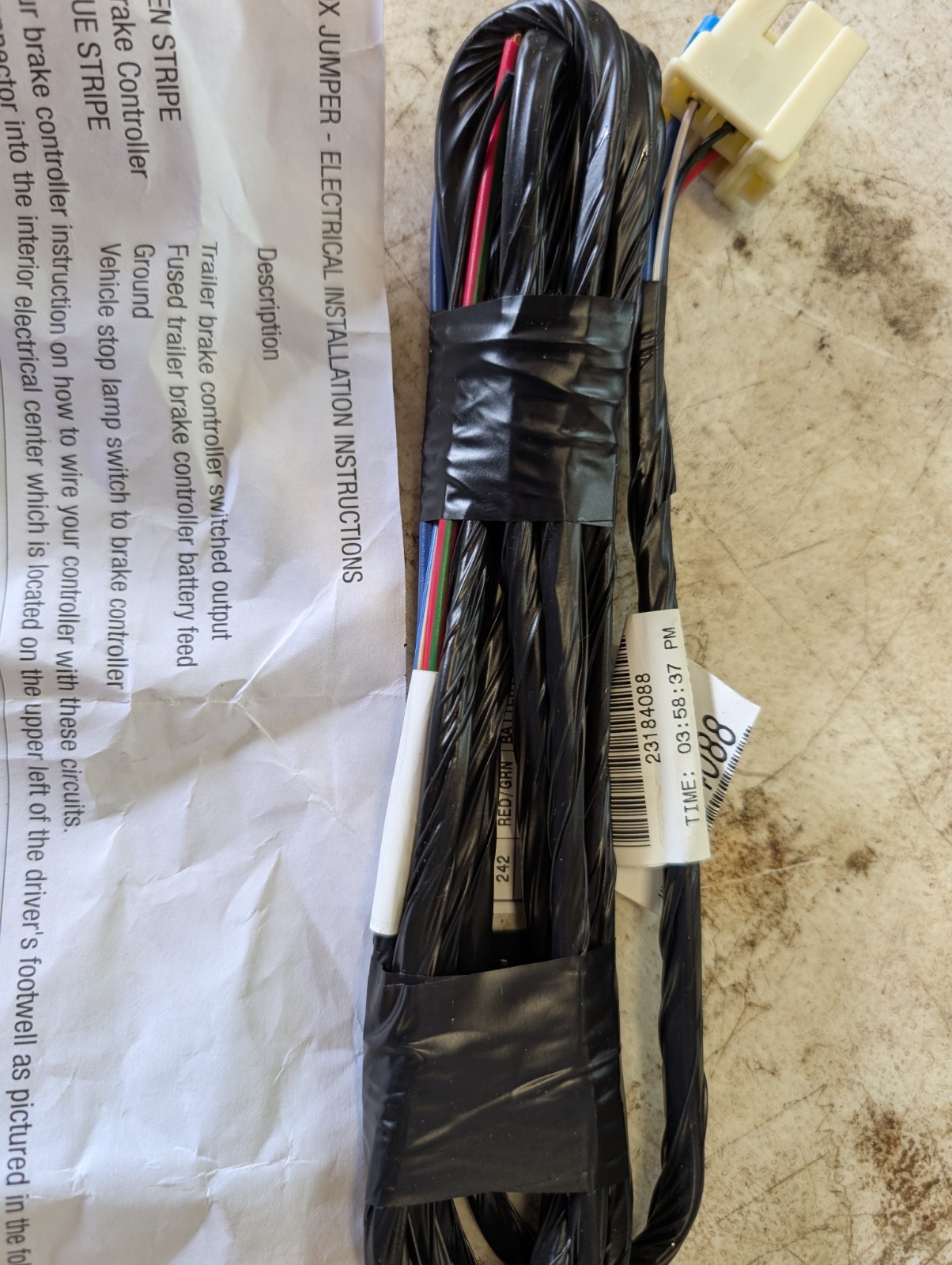 NEW GM Brake Control Wiring Harness 2014-2020 Silverado Yukon Tahoe 23184088
