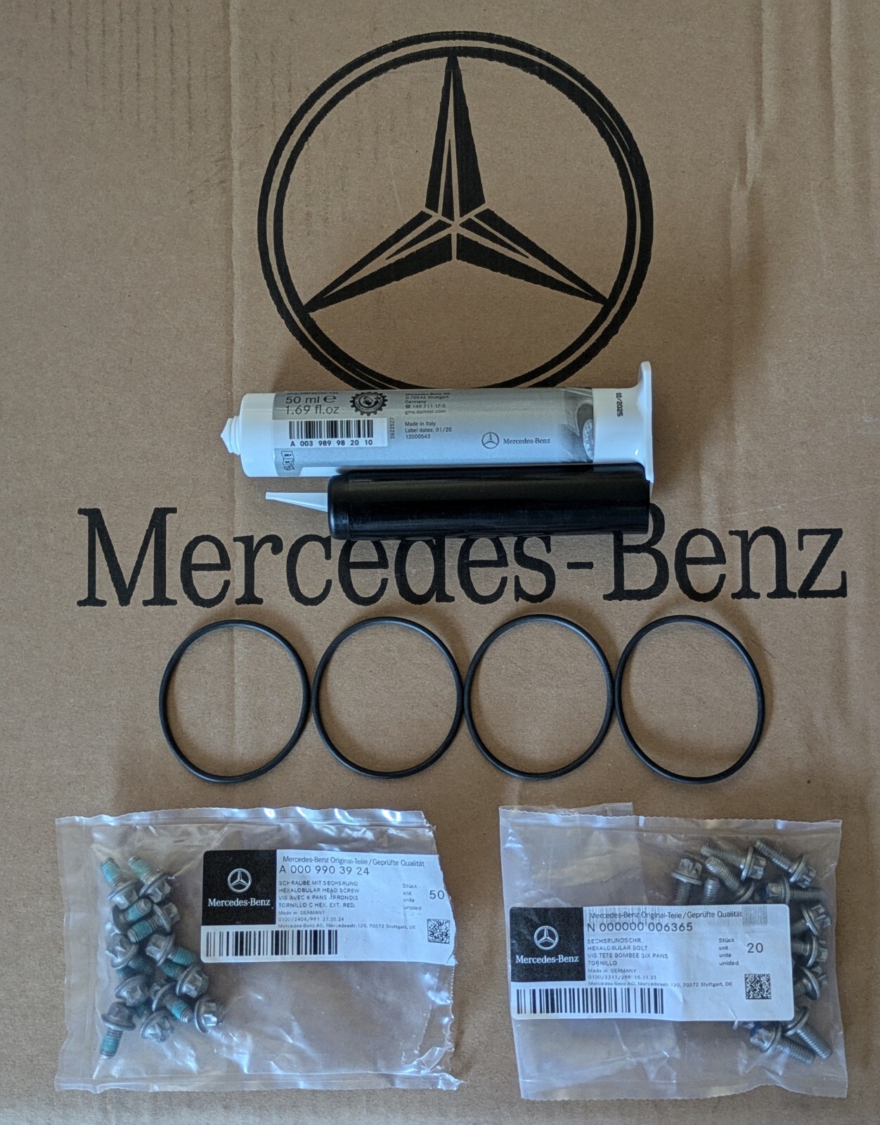 Mercedes Benz Cylinder Head Timing Cover Repair Kit