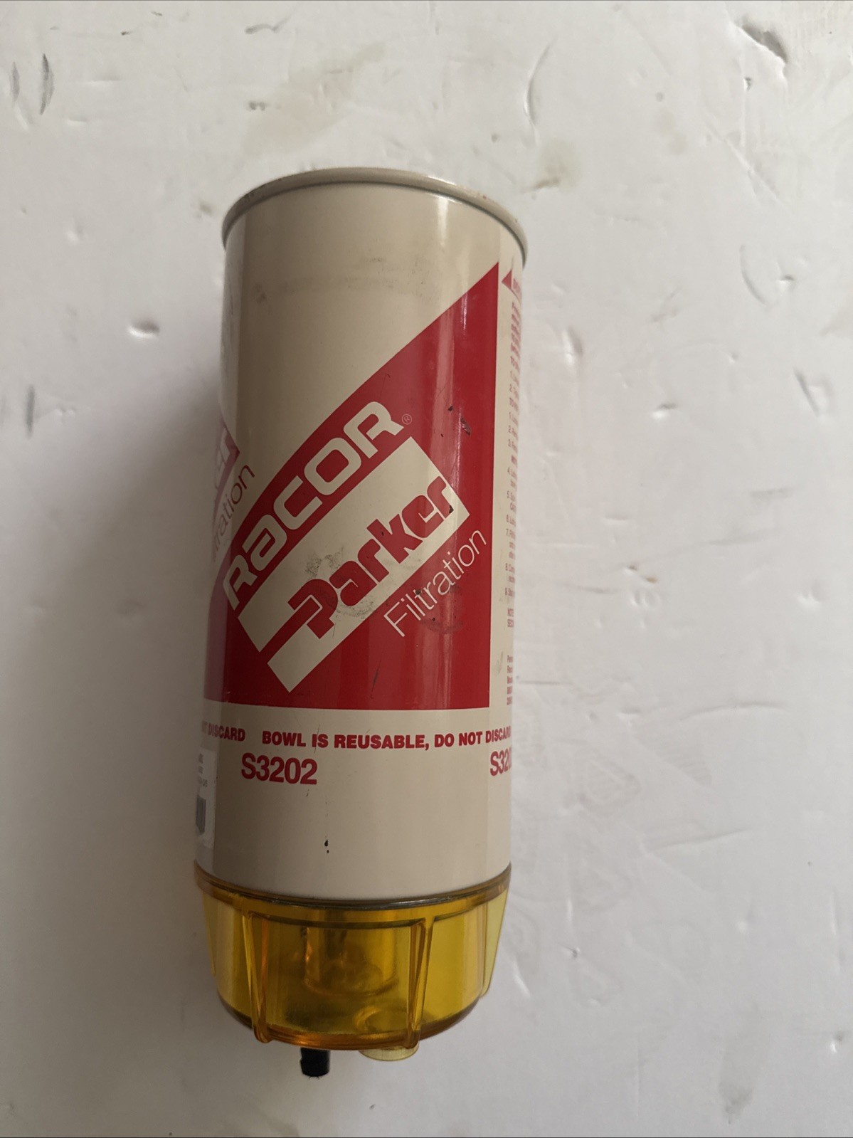 Parker Racor S3202 Diesel Fuel Filter Water Separator Replacement R2S4