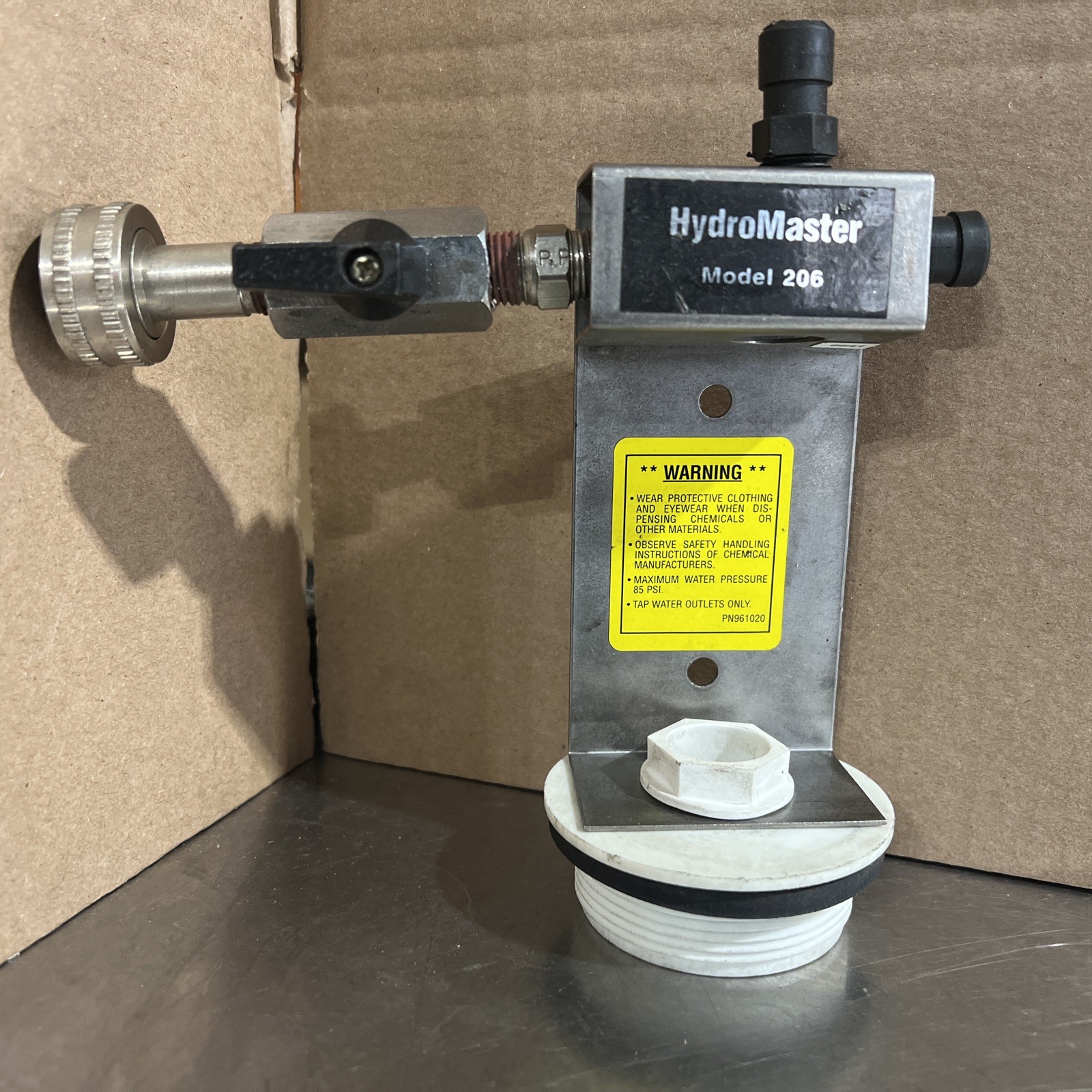 Hydromaster Systems Model 206 HydroMaster Venturi Mixer Nos Surplus No Box